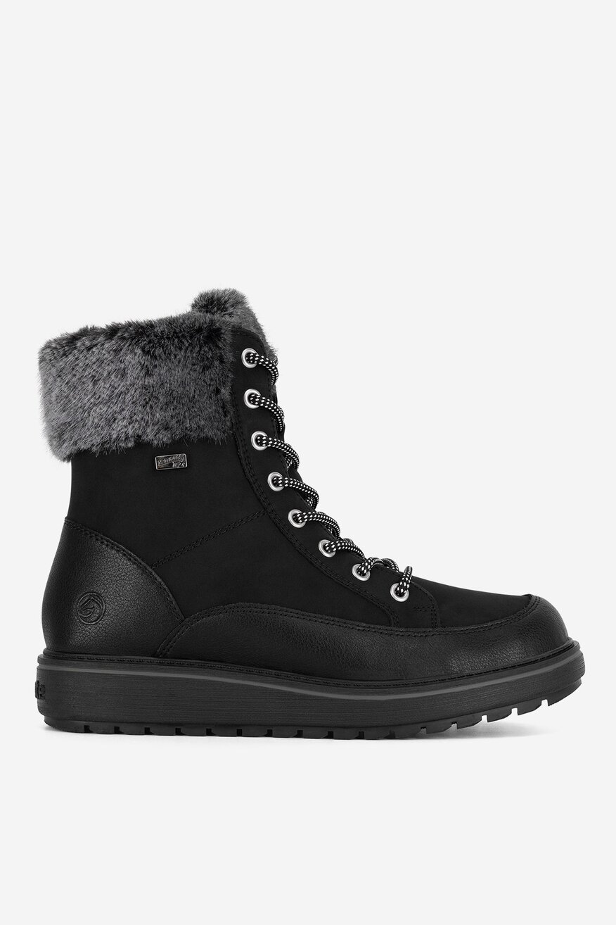 Remonte - Trzewiki skórzane ocieplane - 2230068910692