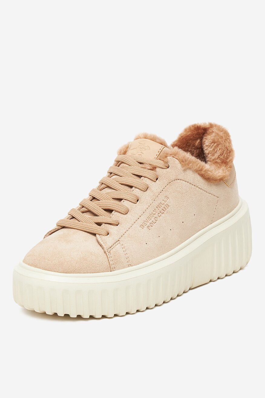 Sneakerși Beverly Hills Polo Club BEJ - 5906751317846