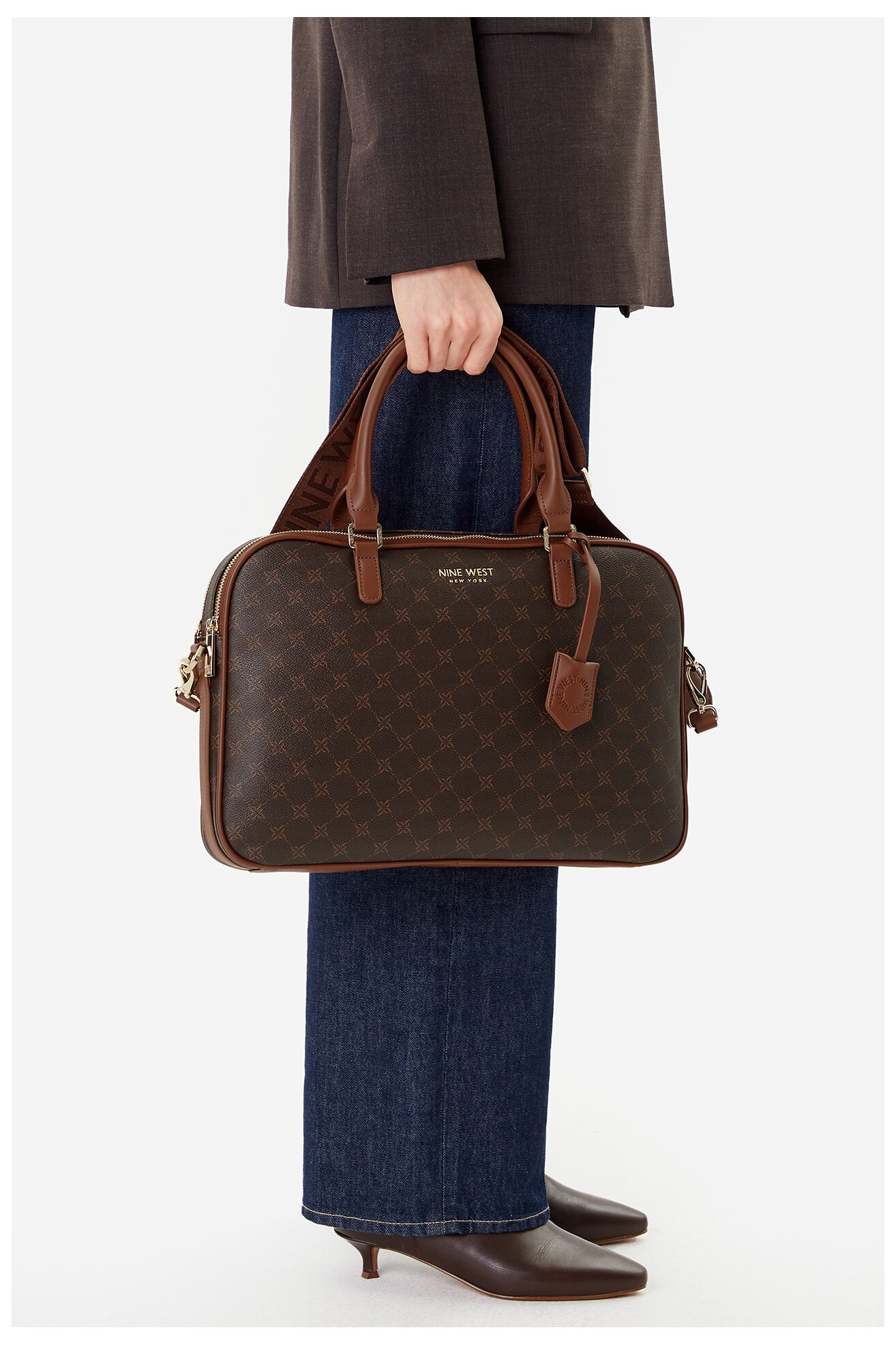 Дамска чанта NINE WEST CEO-NEBRASKA-LDA78172 КАМЕЛ