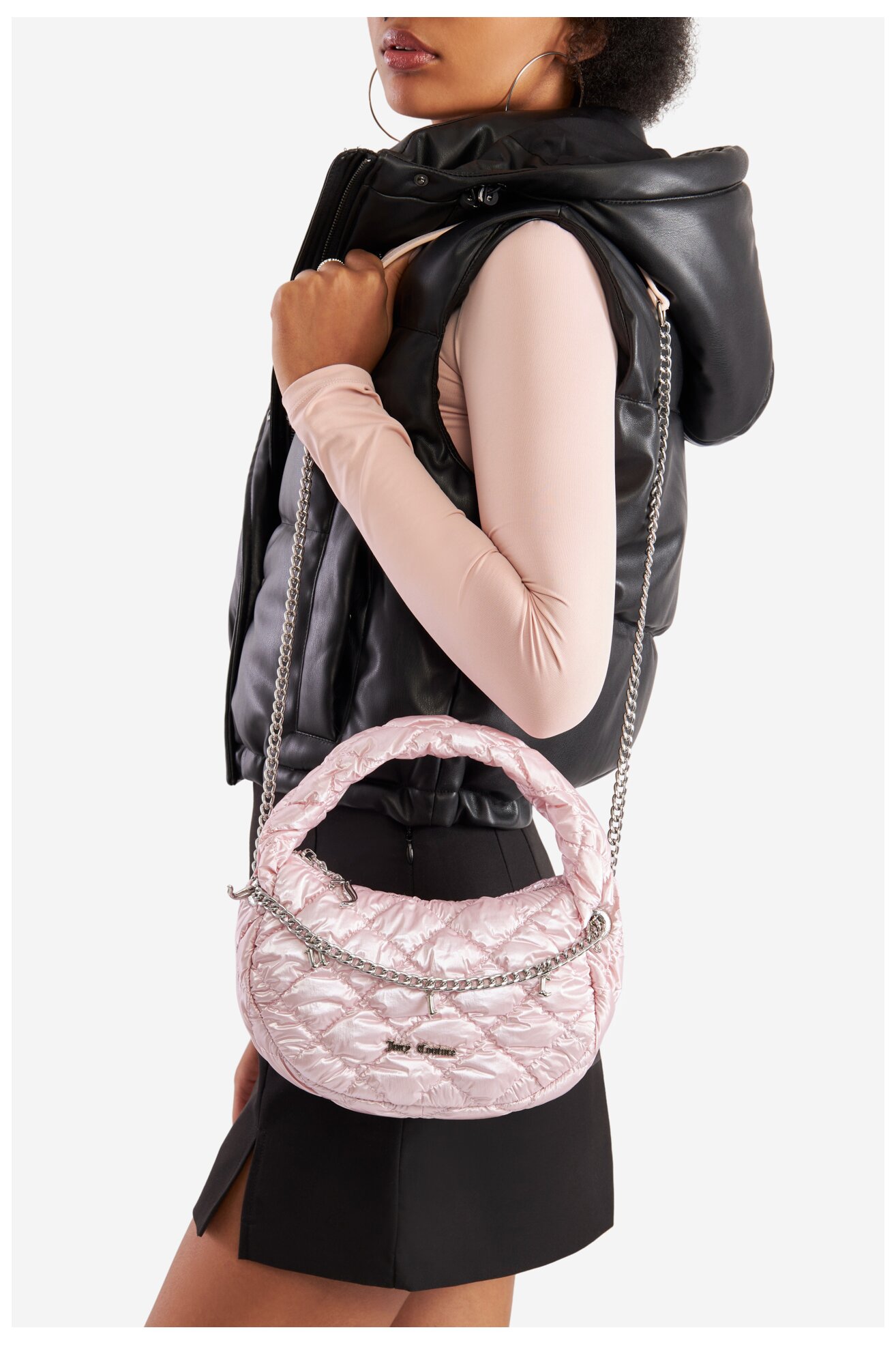 Дамска чанта Juicy Couture BIJXT8664WIP СВЕТЛОРОЗОВ