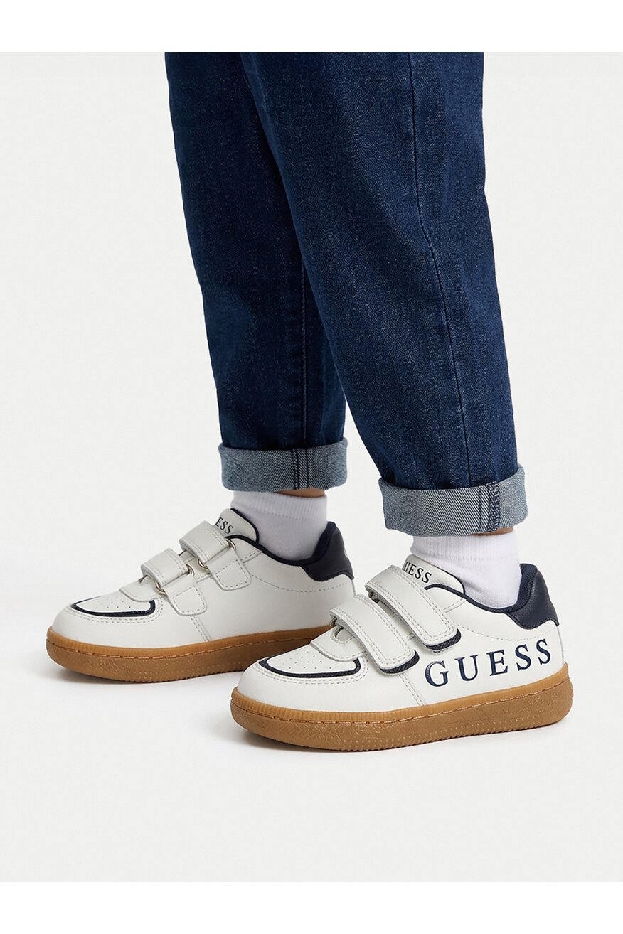 
                GUESS - Sneakersy skórzane - 5906751803547