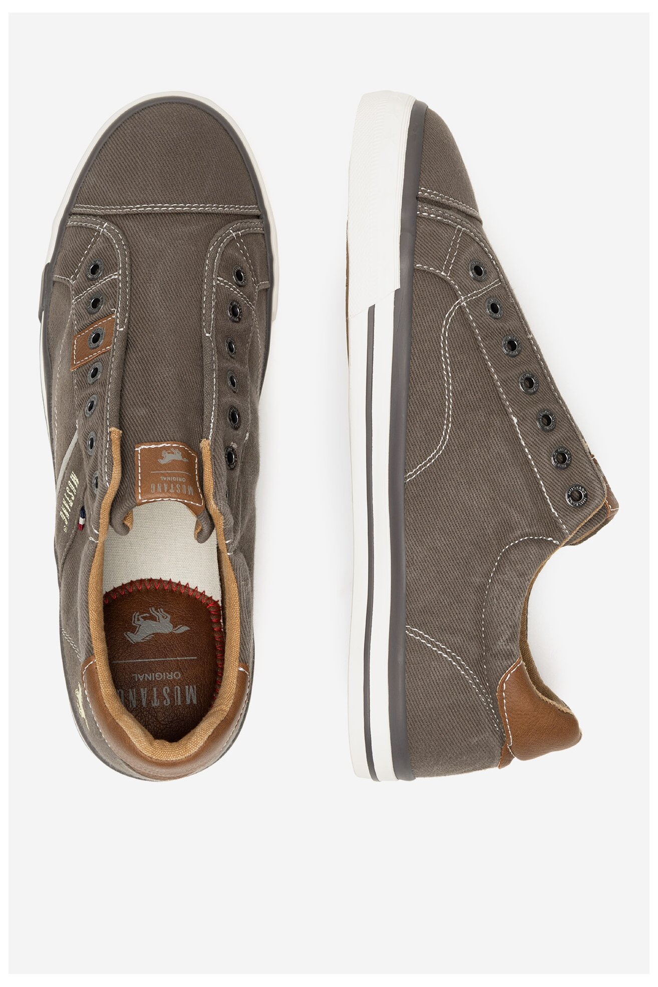 Trampki Mustang 4072-404 Szary