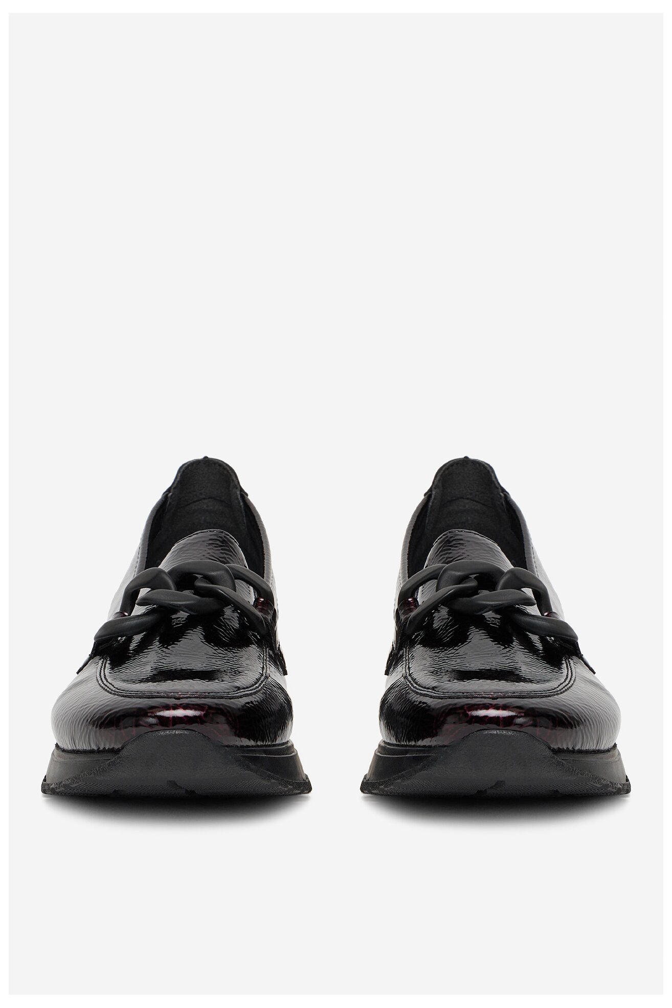 Mokasyn Rieker 49051-35 Bordowy