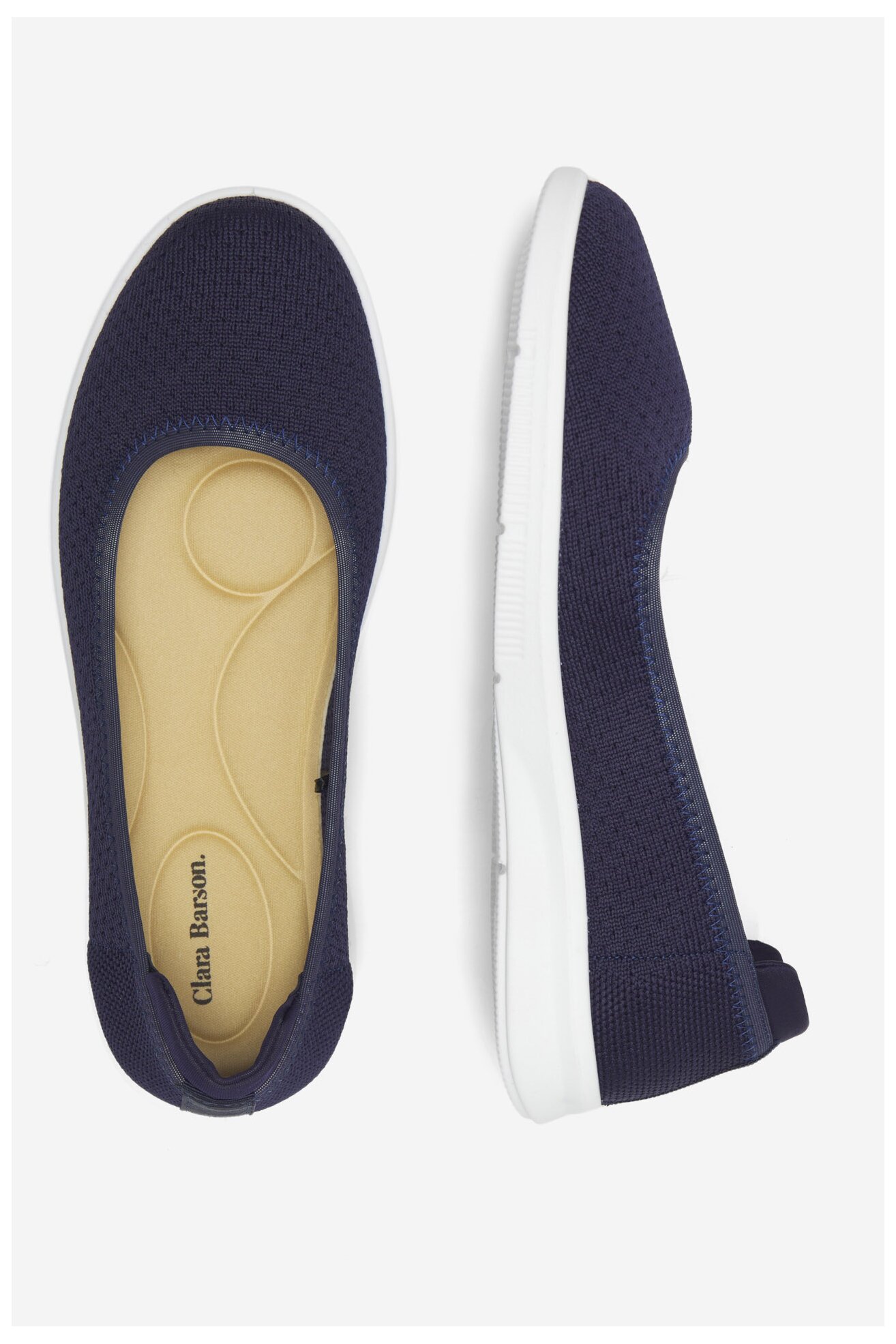 Baleriny Clara Barson MERLE H20630-01 SÖTÉTKÉK