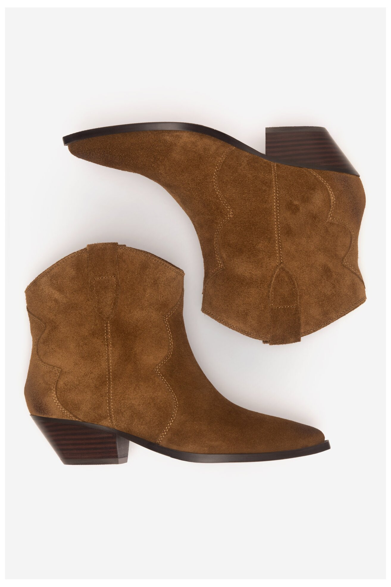 Botki Badura V365-05 Brązowy