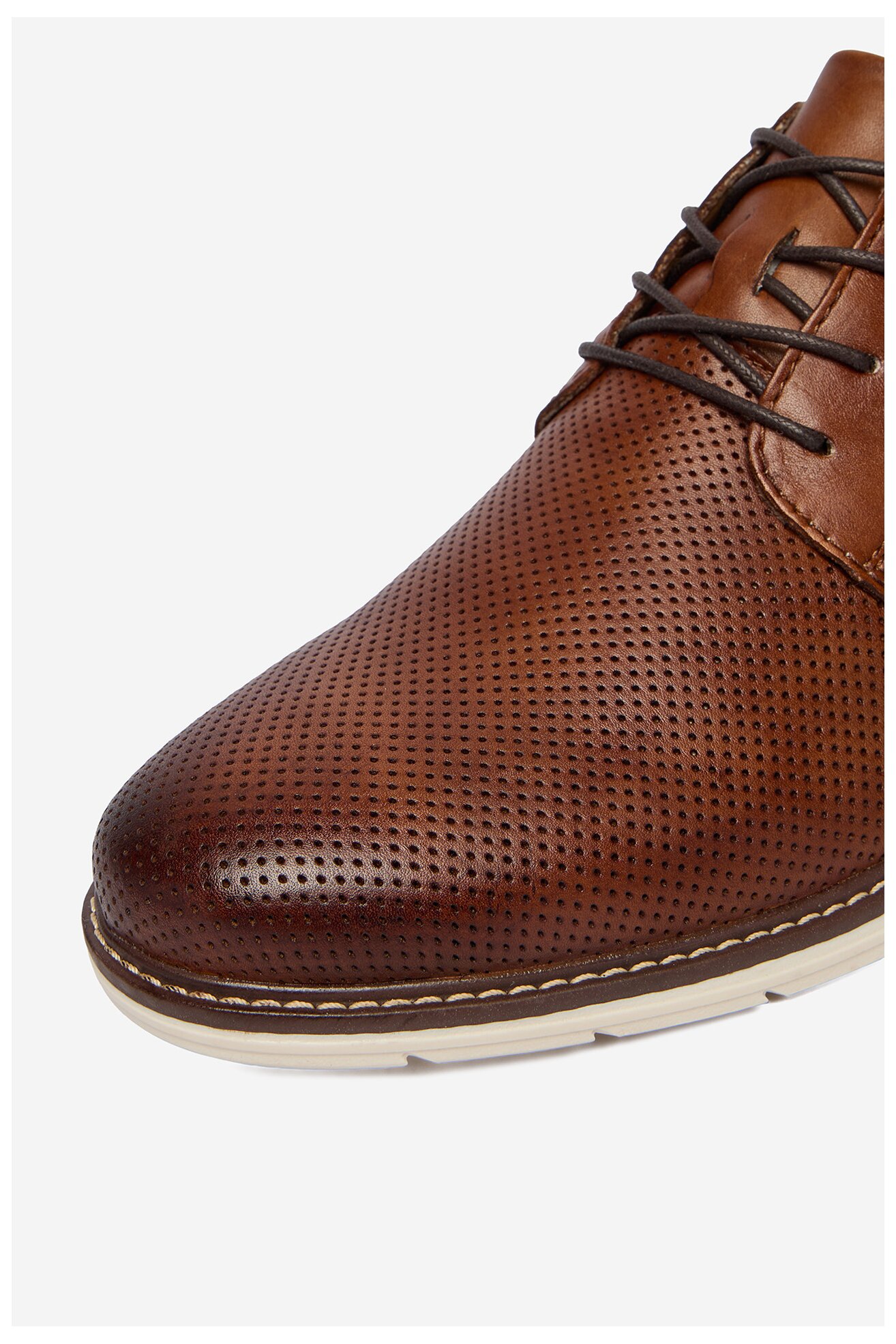 Półbuty Rieker CEO-14412-24 Brązowy