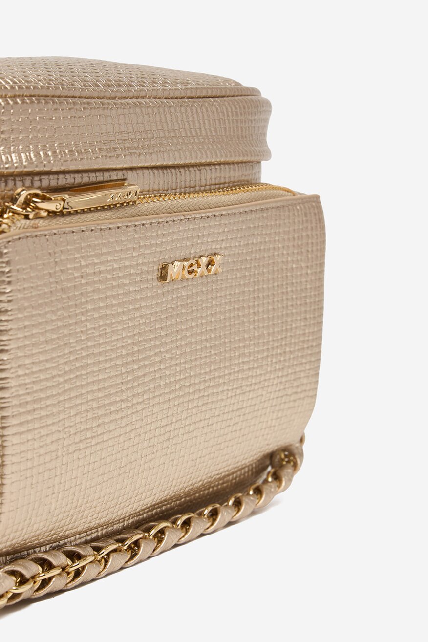 
                Дамска чанта Mexx ЗЛАТИСТ - 5906751666753