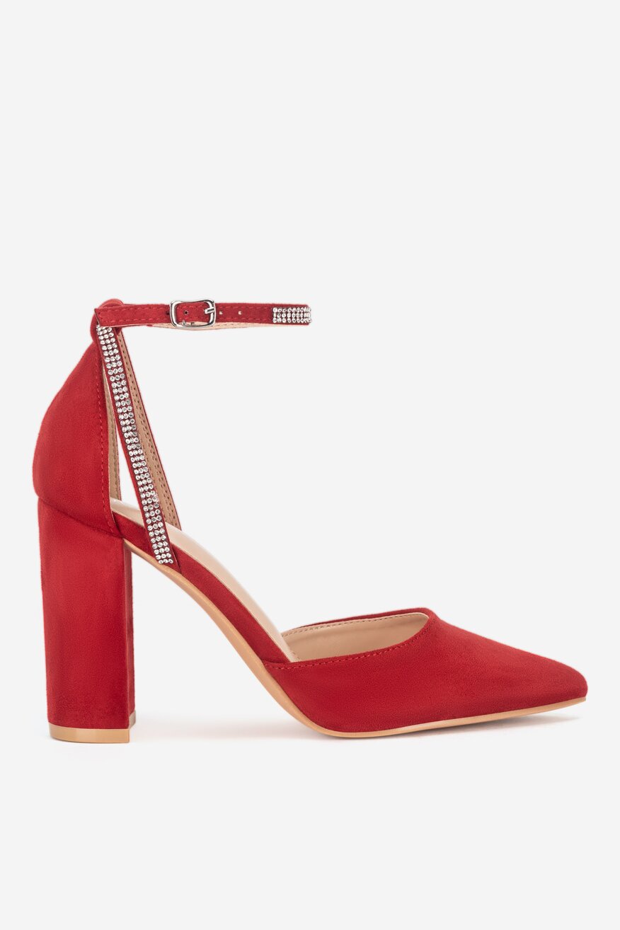 
                Елегантни обувки DeeZee ЧЕРВЕН - 5905588728429