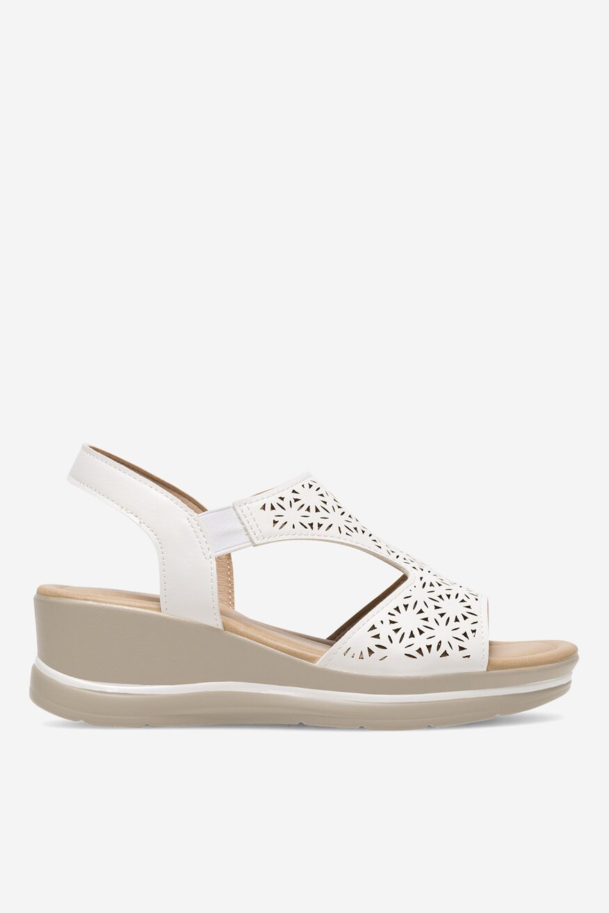 Sandály Clara Barson BÍLÁ - 5905588600404