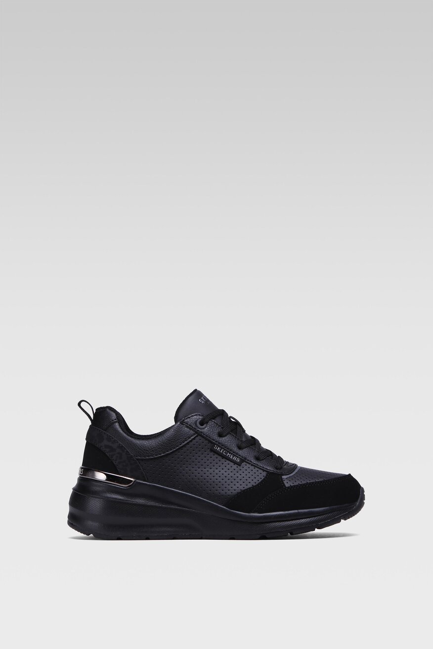 
                Skechers - Obuwie sportowe czarne sznurowane - 5904248352783