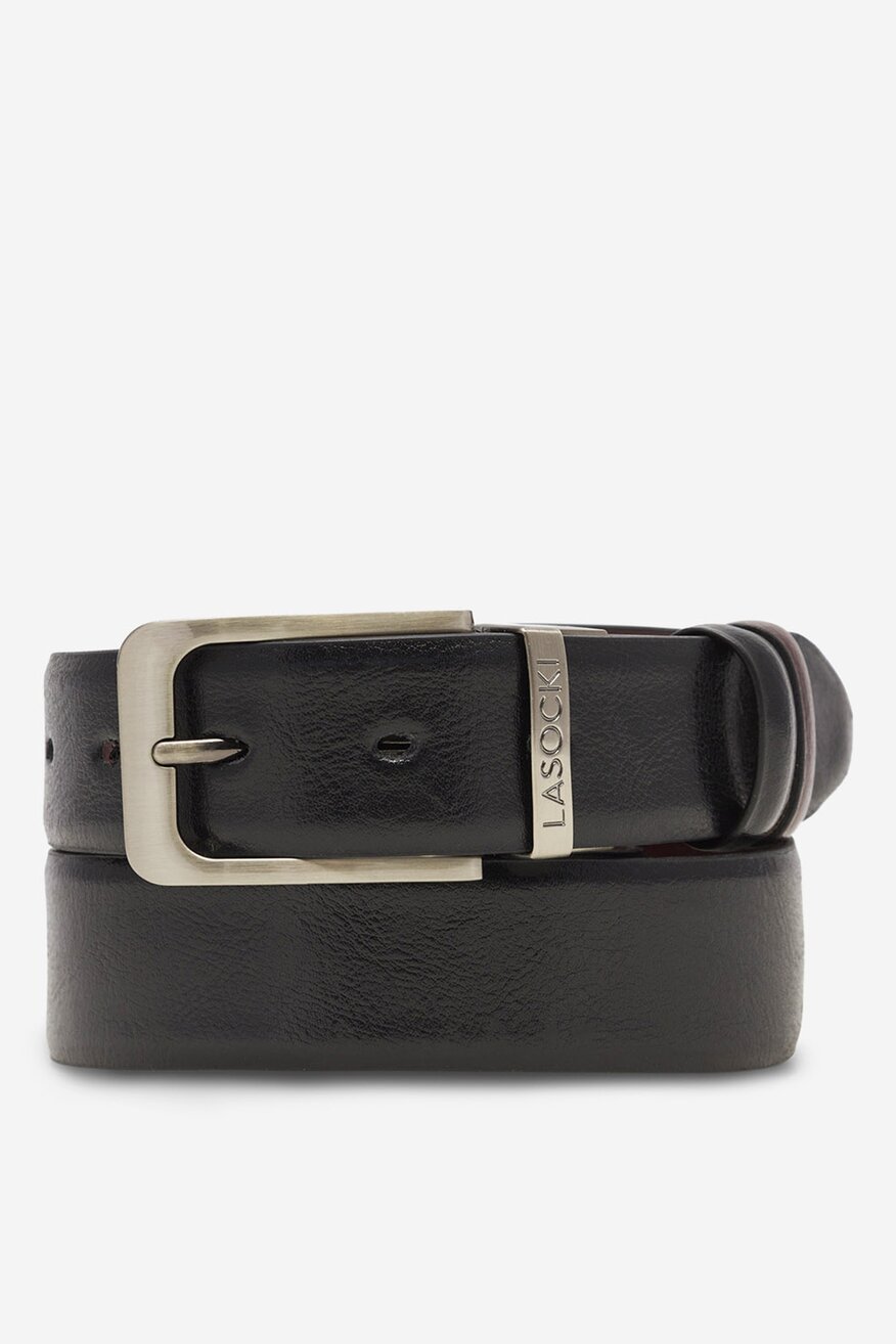 
                Lasocki - Pasek męski skórzany - 5905588164128
