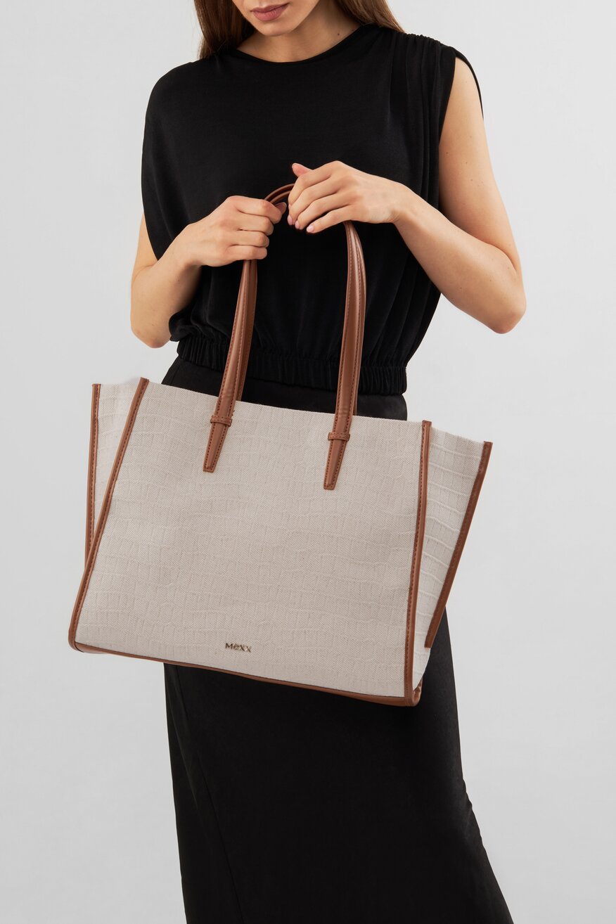 Mexx - Duża torebka shopper - 5905588568285