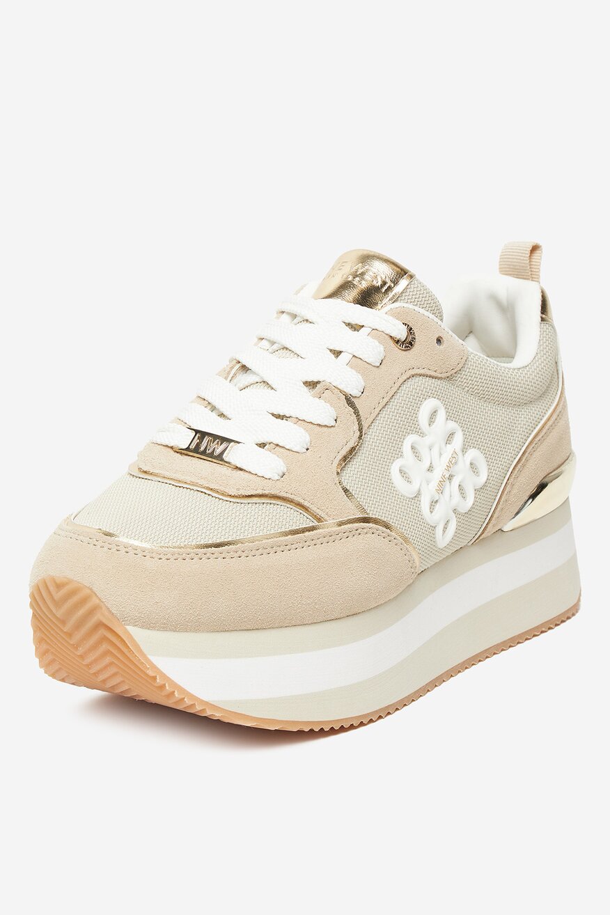 Sneakerși NINE WEST BEJ - 5906751159682