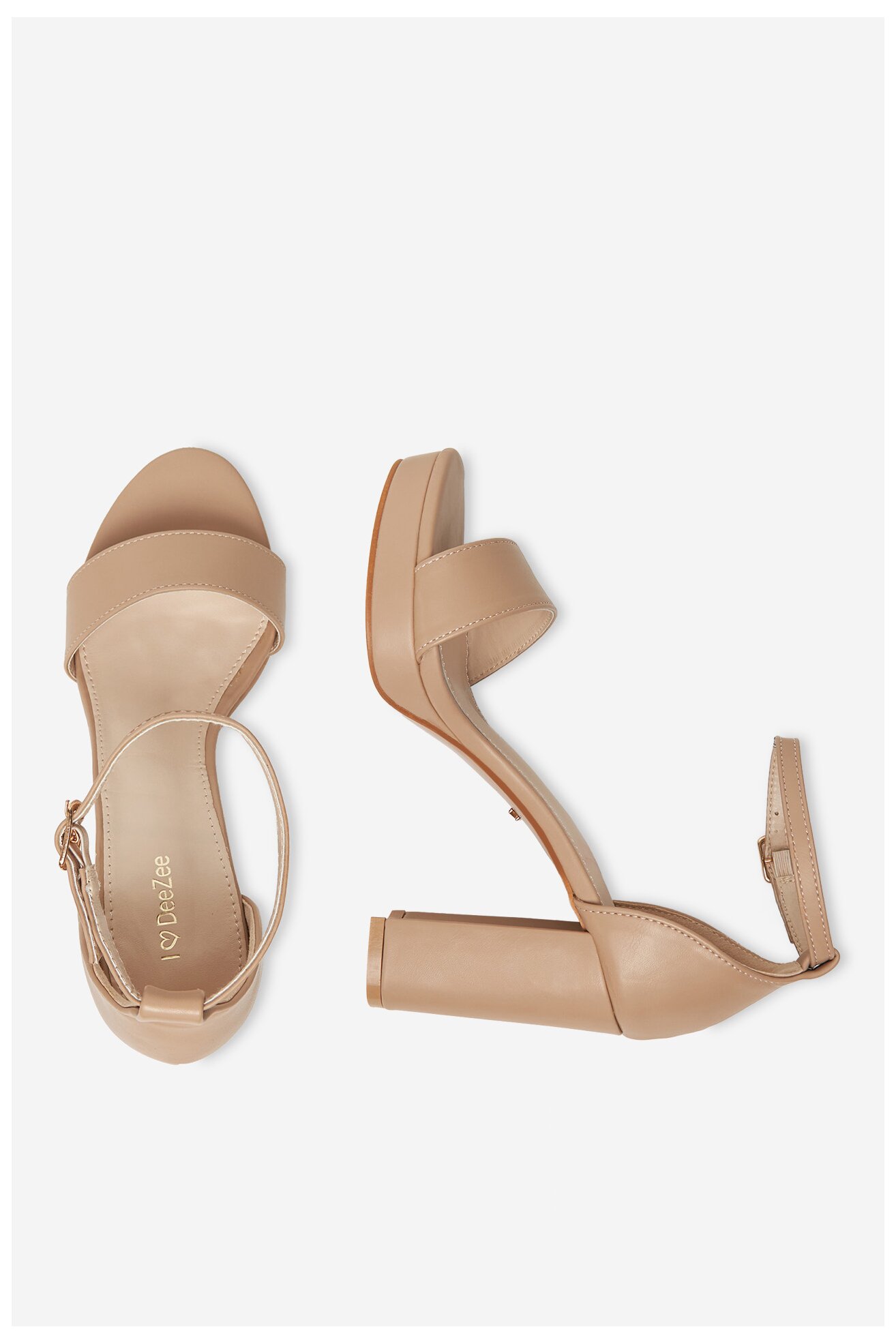 Sandály DeeZee LE601-88 BÉŽOVÁ