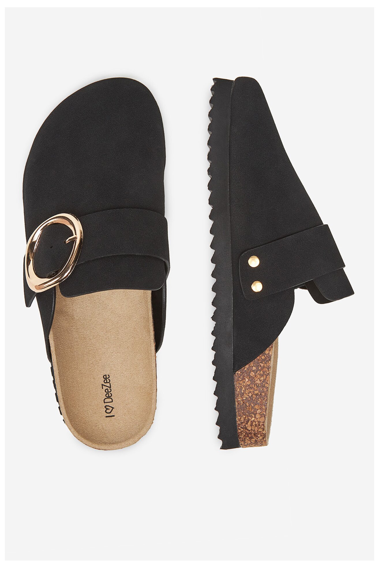 Șlapi DeeZee T0613-61 NEGRU