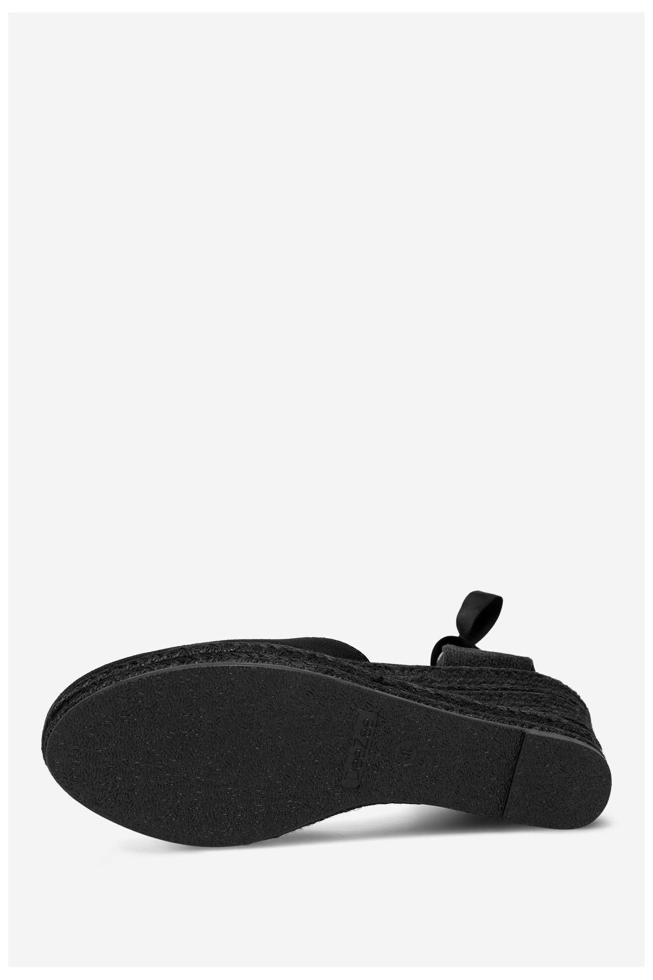 Espadryle DeeZee GIMME MORE WS020609-01 Czarny