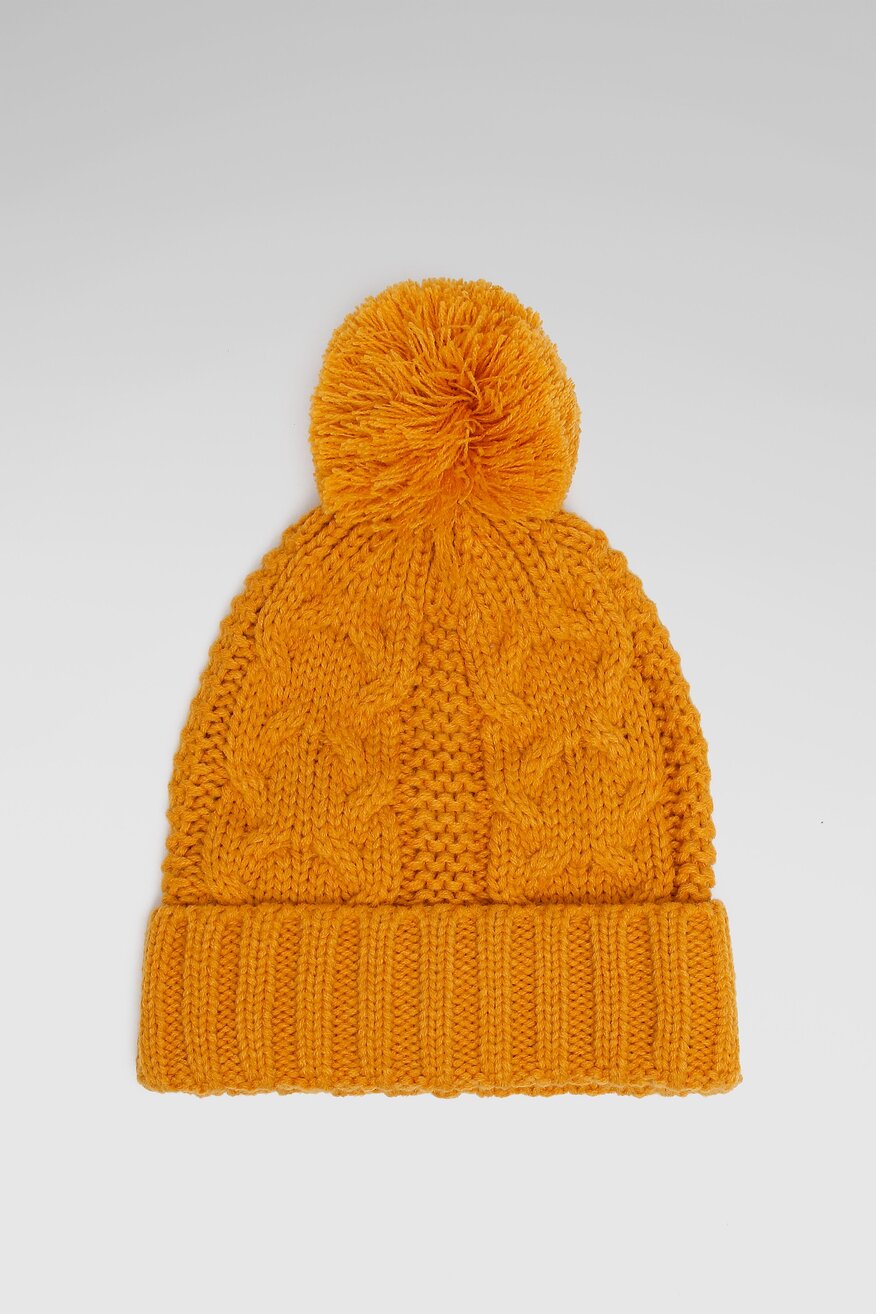 ACCCESSORIES - Czapka żółta - 5903698880372