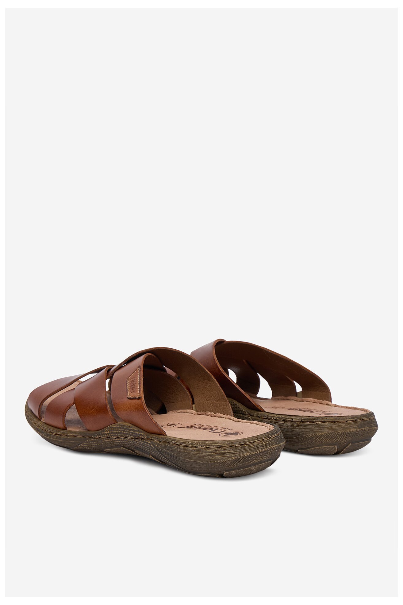 Klapki Rieker CEO-22092-24 Brązowy