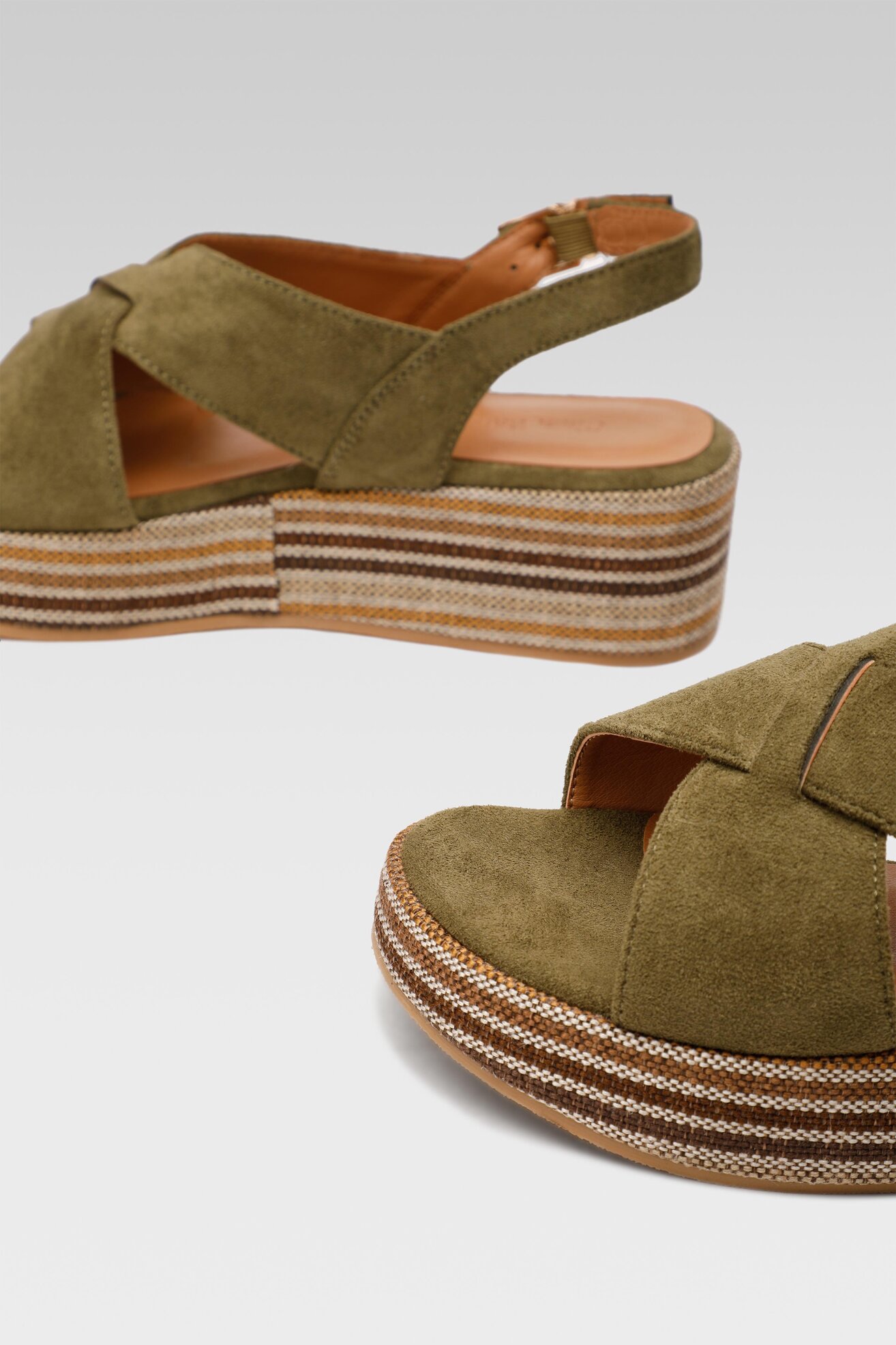 Сандалі Clara Barson MELITTA WS22127-02 ХАКІ