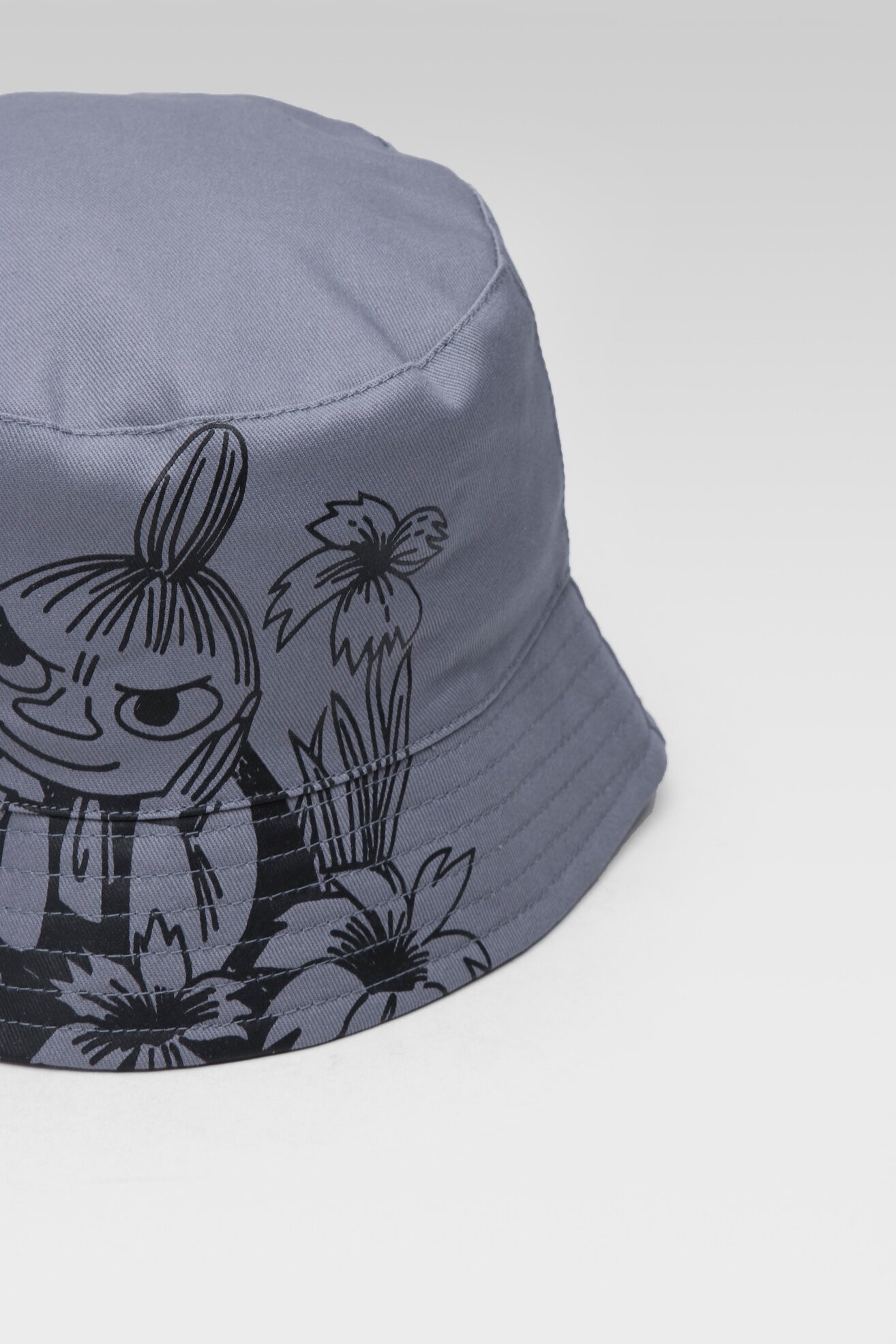 Kapelusz damski MOOMIN ACCCS-SS23-136MMN Szary