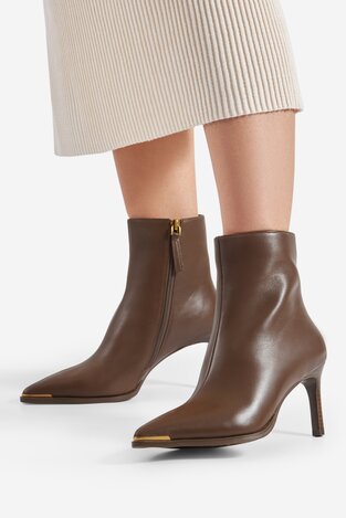 Ботильйони Gino Rossi WGA3278-1Z КОРИЧНЕВИЙ