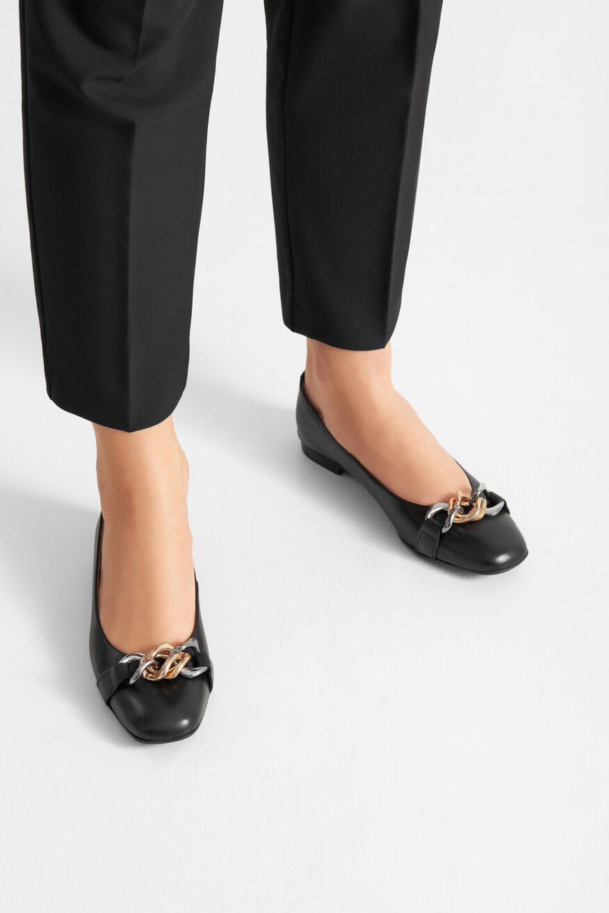 
                Lasocki - Baleriny skórzane - 5904862591162