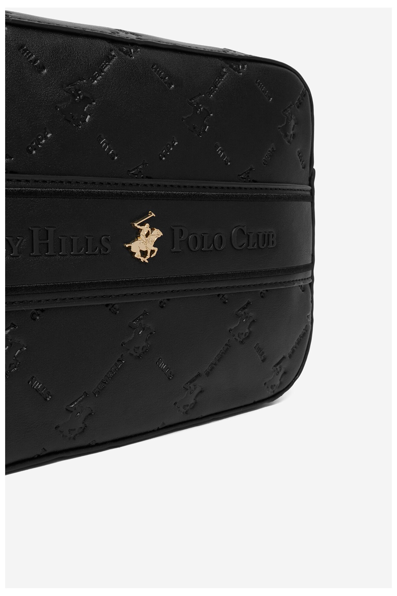 Сумка З Ремінцем Beverly Hills Polo Club EO-BHPC-L-013-09 ЧОРНИЙ