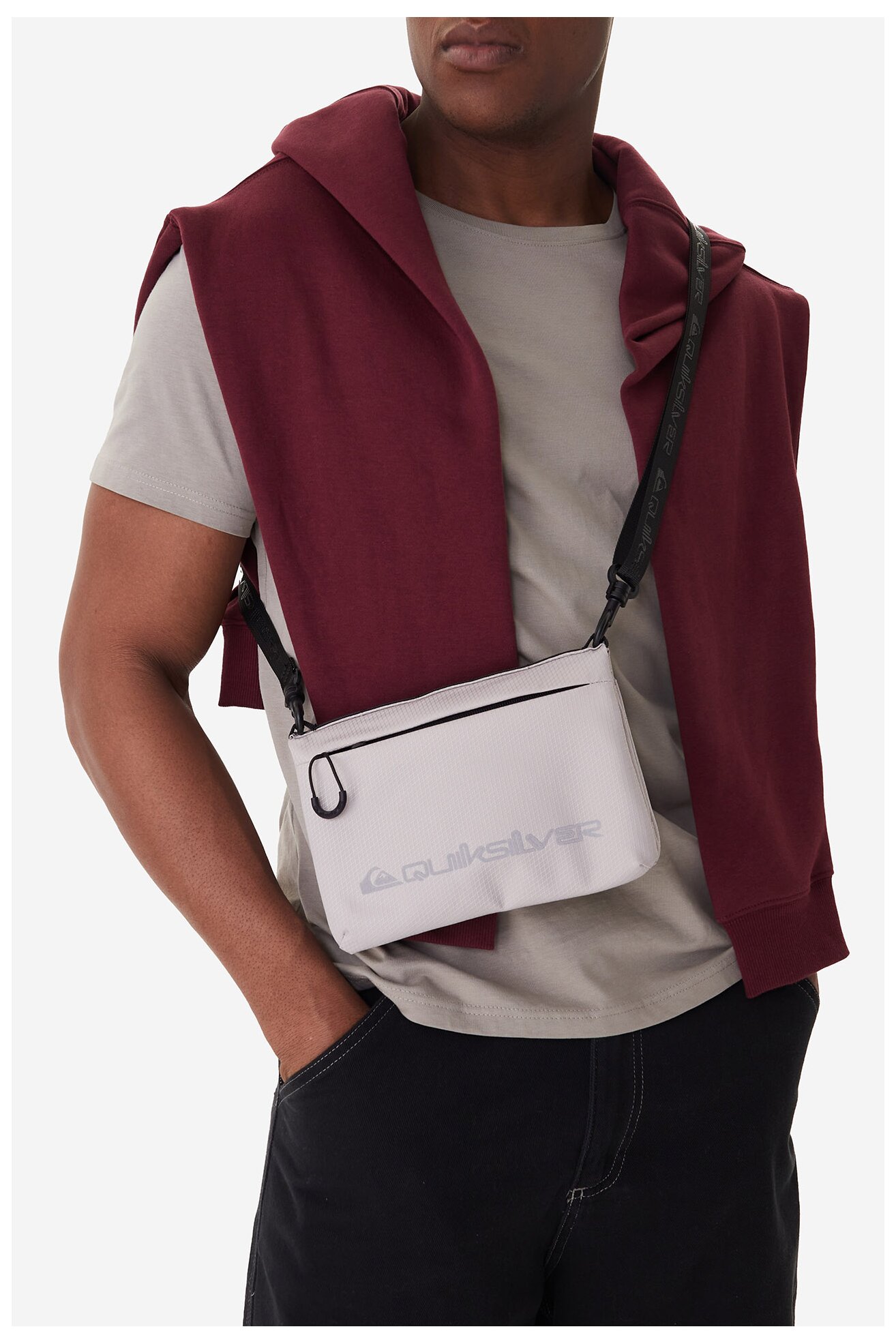 Сумка З Ремінцем QUIKSILVER CEOWB-QUIC-F-003-09 СІРИЙ