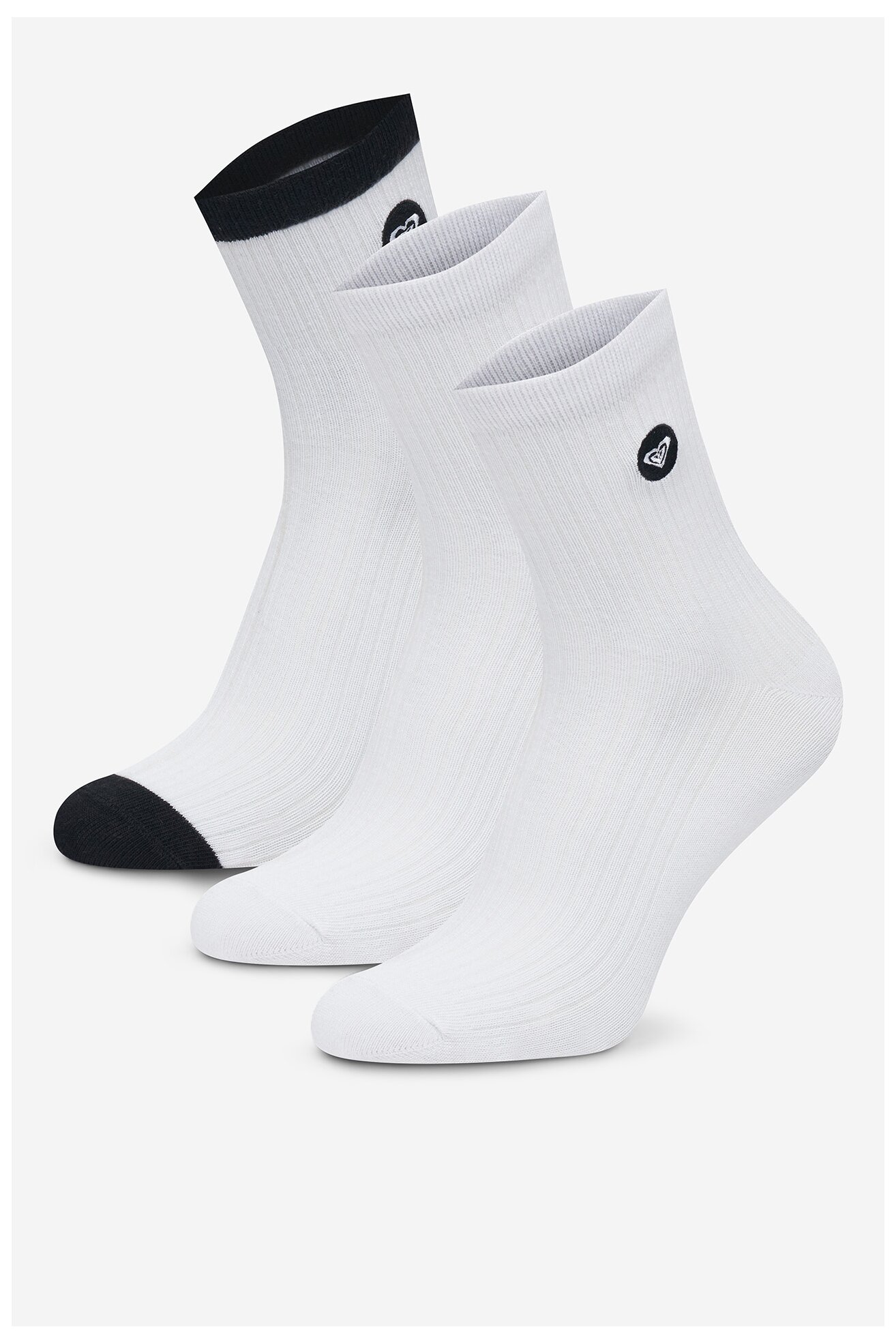 Skarpetki ROXY AS_ROXY_02Z_SS25 (3-PACK) Biały