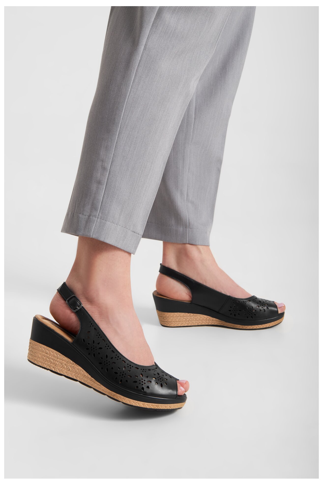 Sandale Lasocki EST-LIWIA-03 CRNA