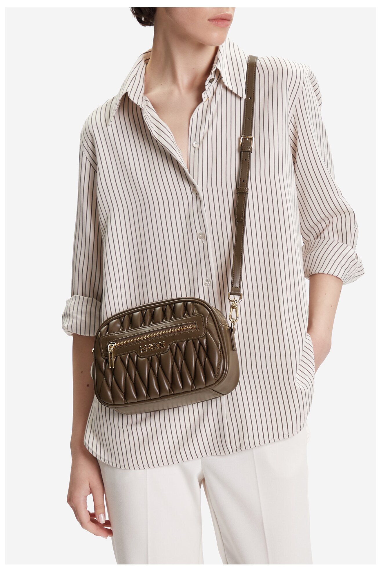 Kézitáska Mexx C-MEXX-L-002-08 KHEKI