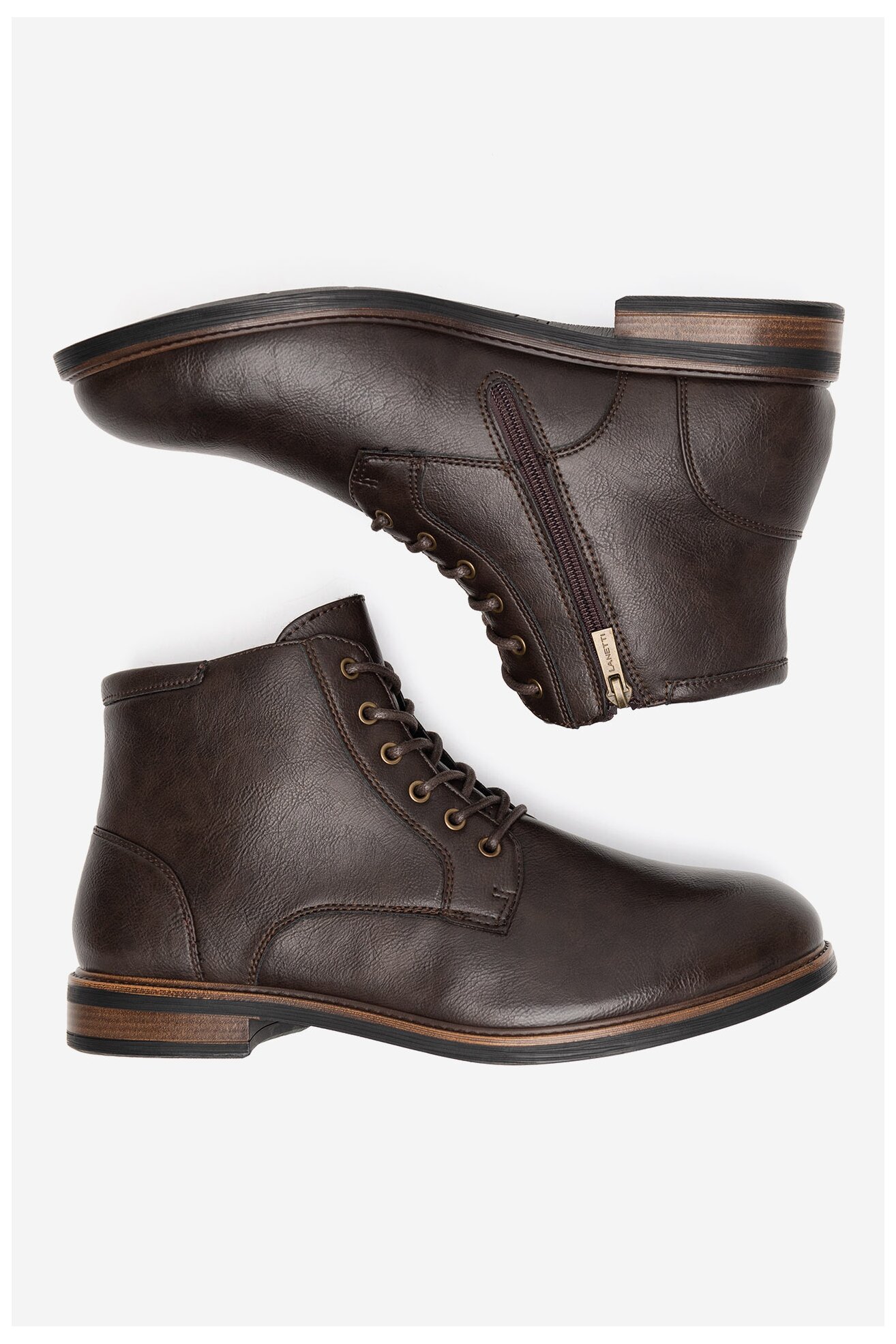 Duboke cipele Lanetti MYL8518-1 BRAON