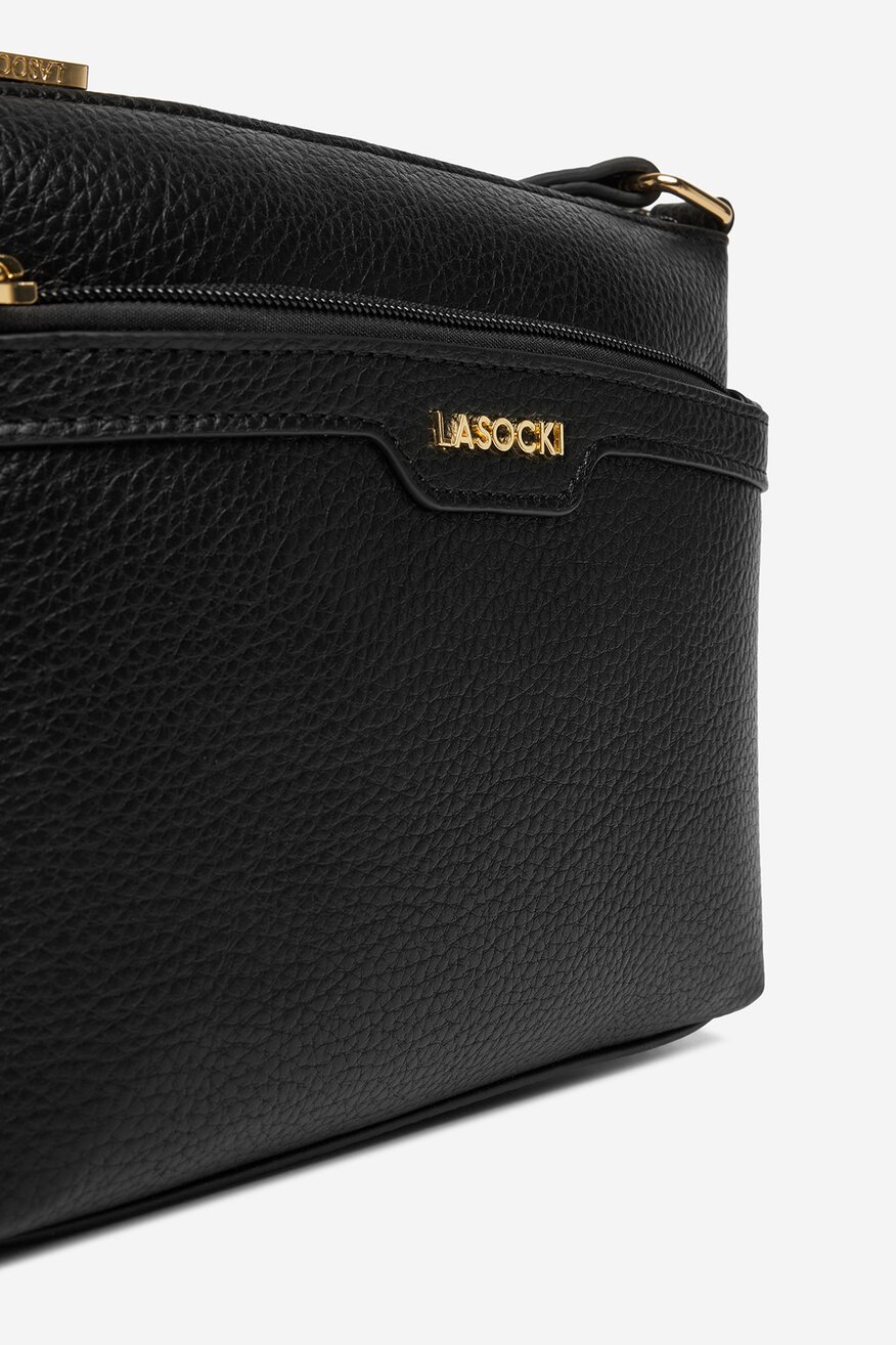 Дамска чанта Lasocki ЧЕРЕН - 5906751553527