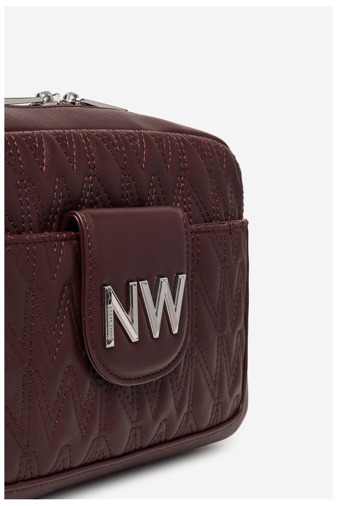 Kézitáska NINE WEST CEO-ASTORIA-ALLURE-01-LX10166 BORDÓ