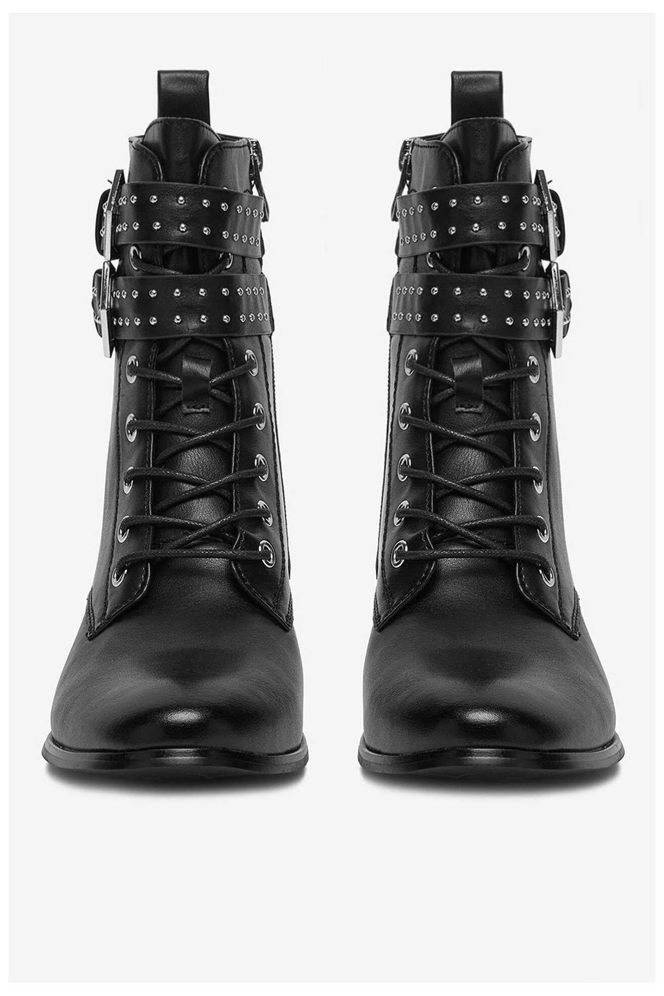 Bokacsizma DeeZee 2900818-1-BLACK PU FEKETE