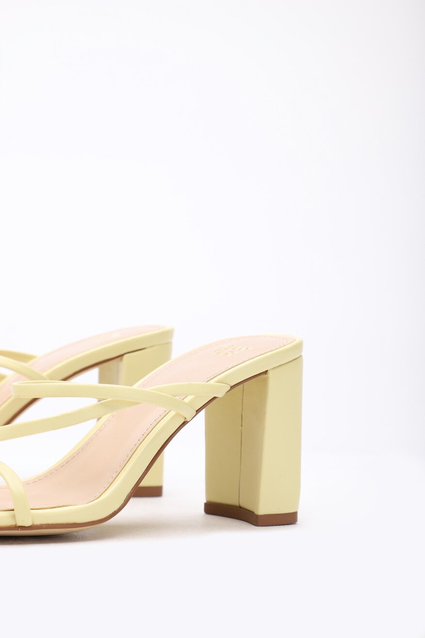 Jenny Fairy - Klapki na obcasie pastelowe - 5903698488233