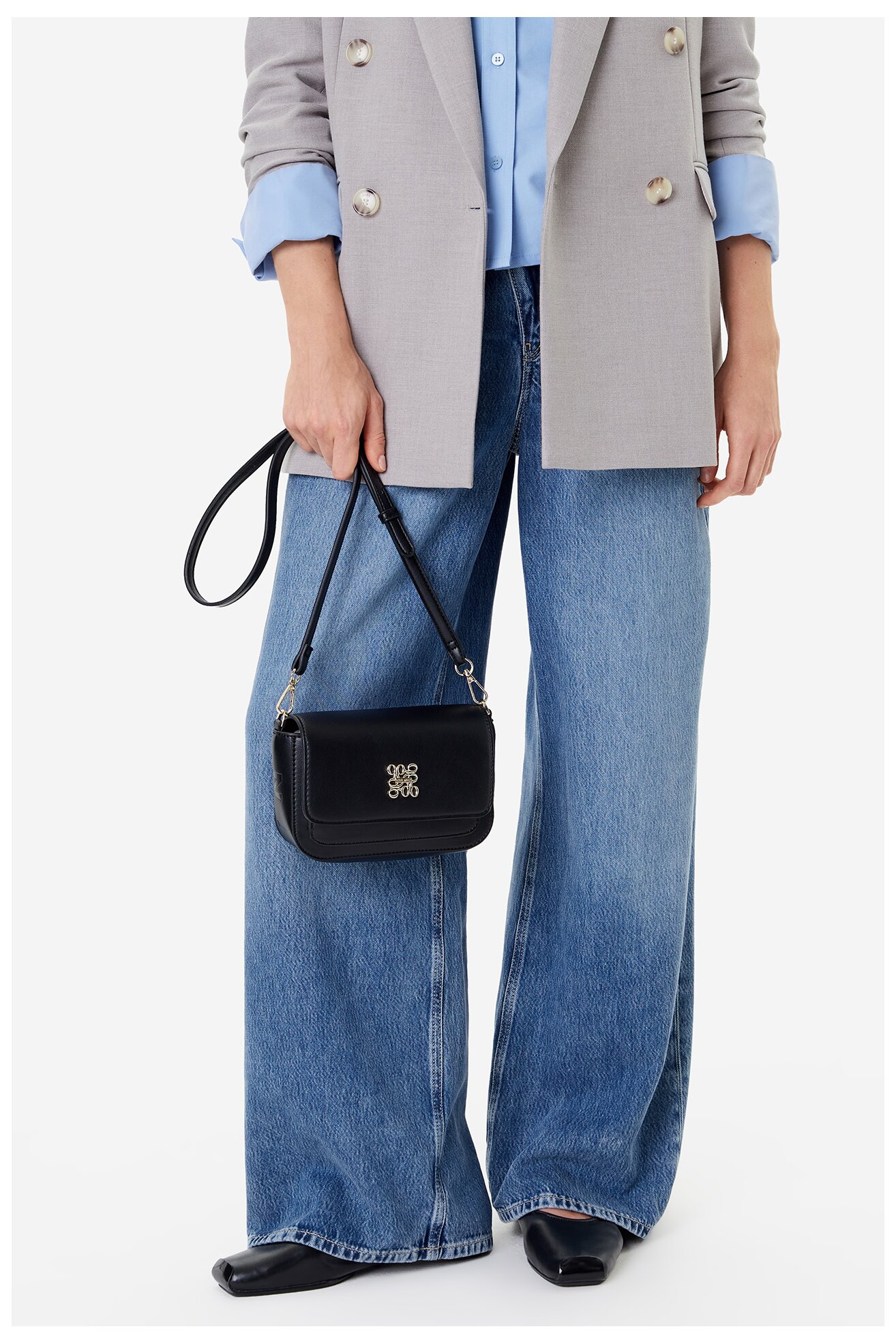 Kézitáska NINE WEST CEO-LAYLA-S241045 FEKETE