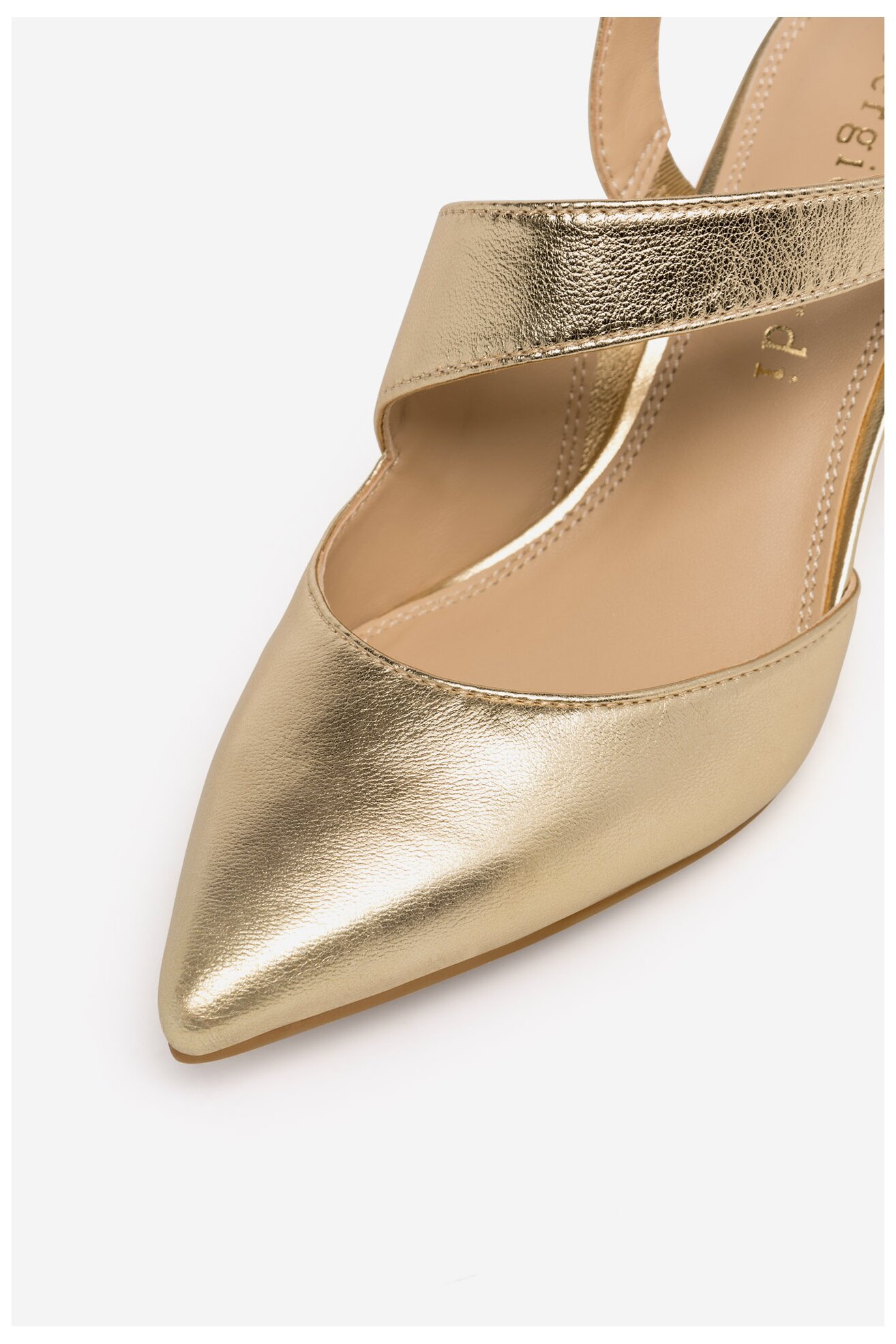 Czółenka Sergio Bardi WC31-JS2306-01SB Złoty