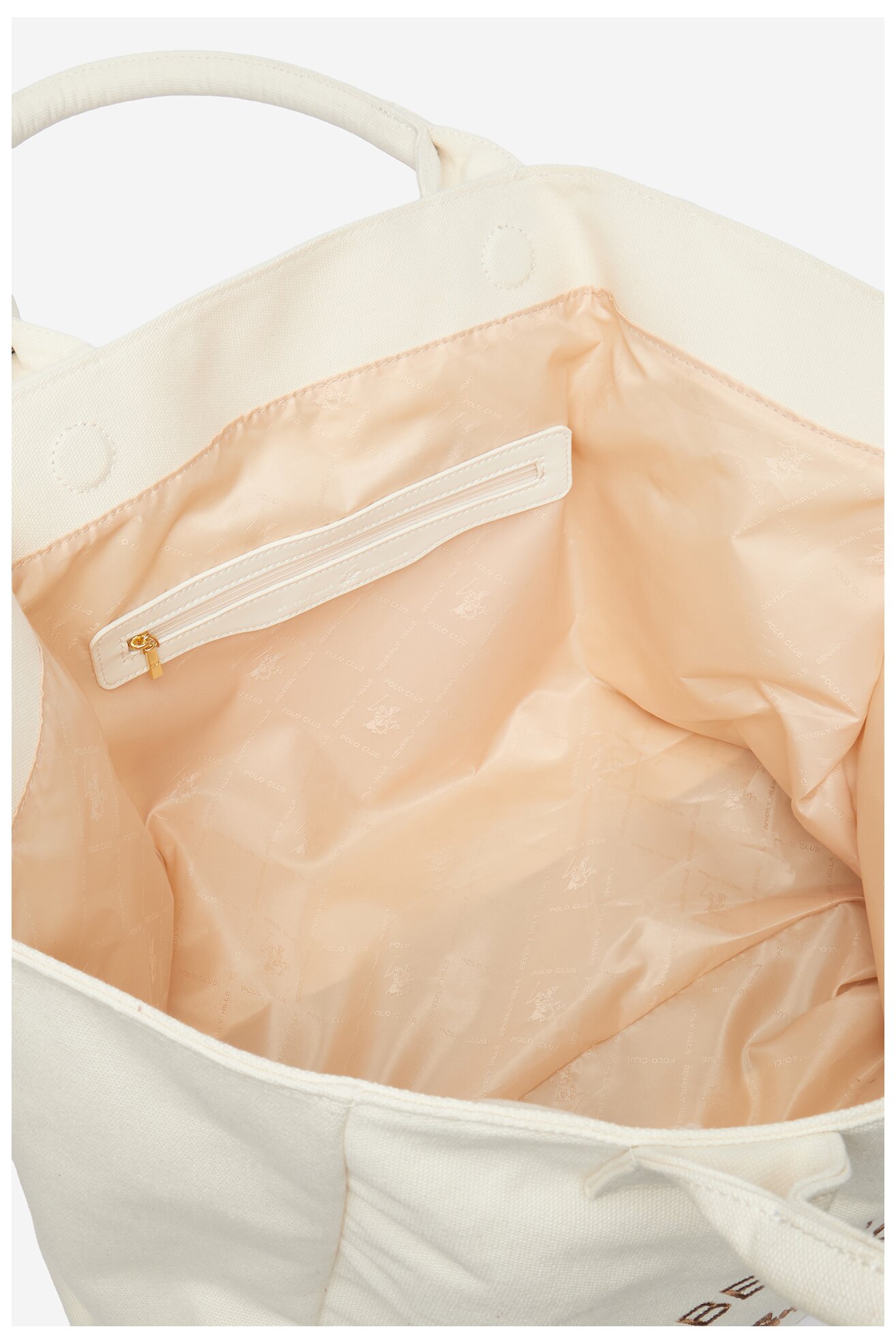 Torebka Beverly Hills Polo Club CWBEO-BHPC-L-017-09 Beżowy