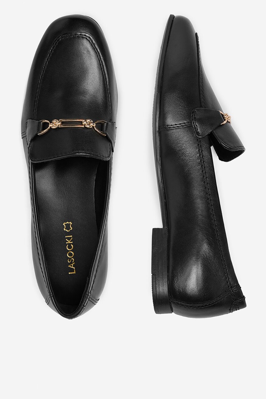 
                Lasocki - Loafersy skórzane - 5906751872826