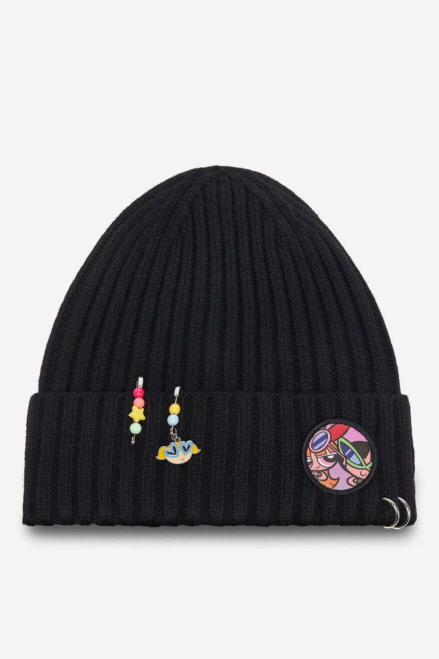 Gyerek sapka POWERPUFF GIRLS CEO-ACCCS-AW25-321PPG FEKETE - 5906751426821