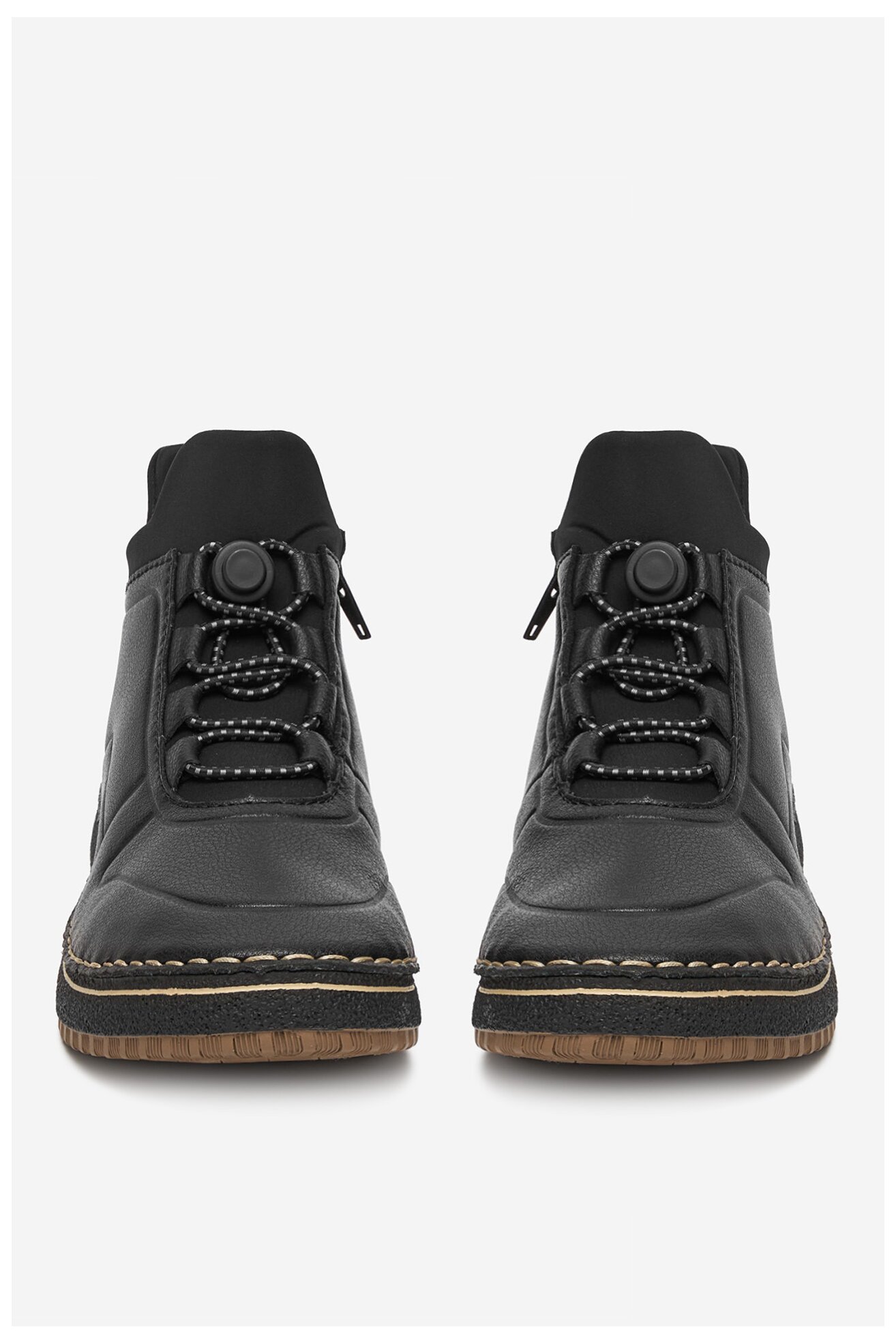 Kratke čizme Rieker 50961-00 CRNA