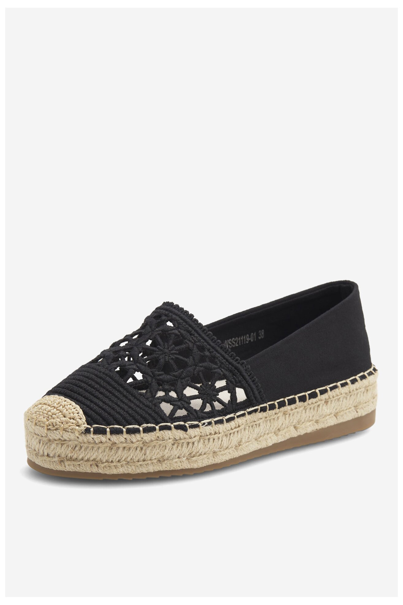 Espadrile Jenny Fairy WSS21119-01 NEGRU