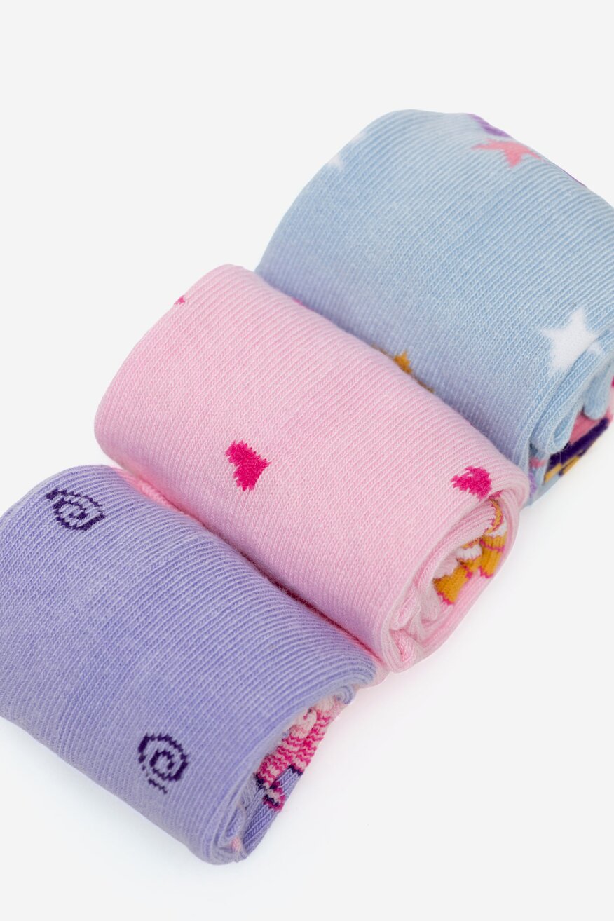 PEPPA PIG - Skarpetki długie 3-pak - 5905588650584