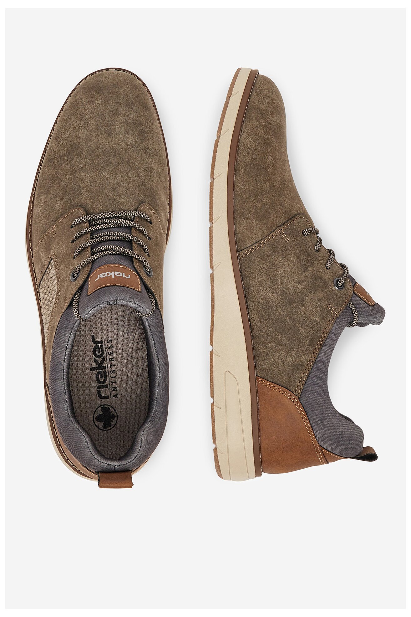 Polobotka Rieker 11351-25 KÁVOVÁ