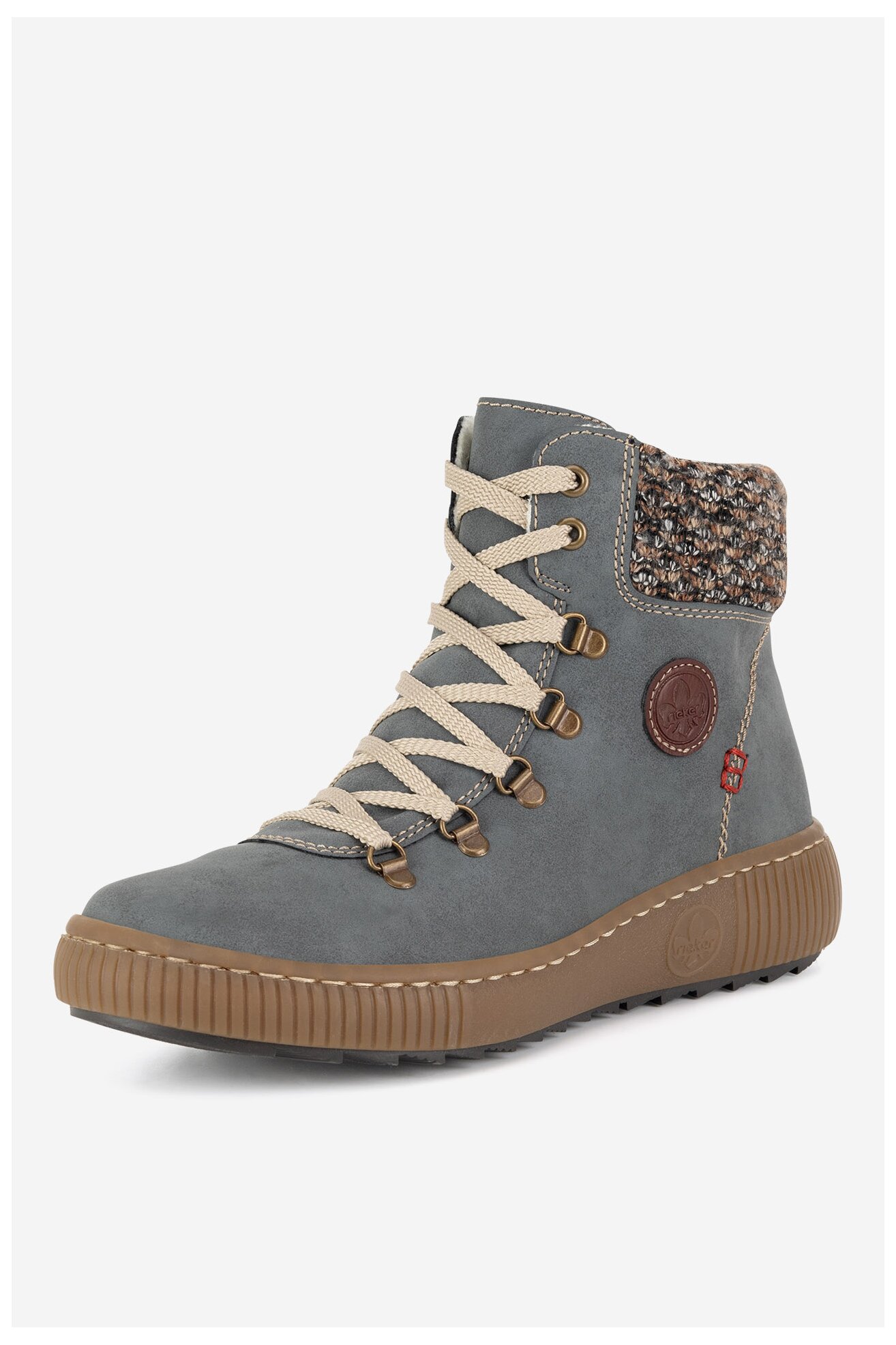 Bocanci Rieker Z6648-14 ALBASTRU