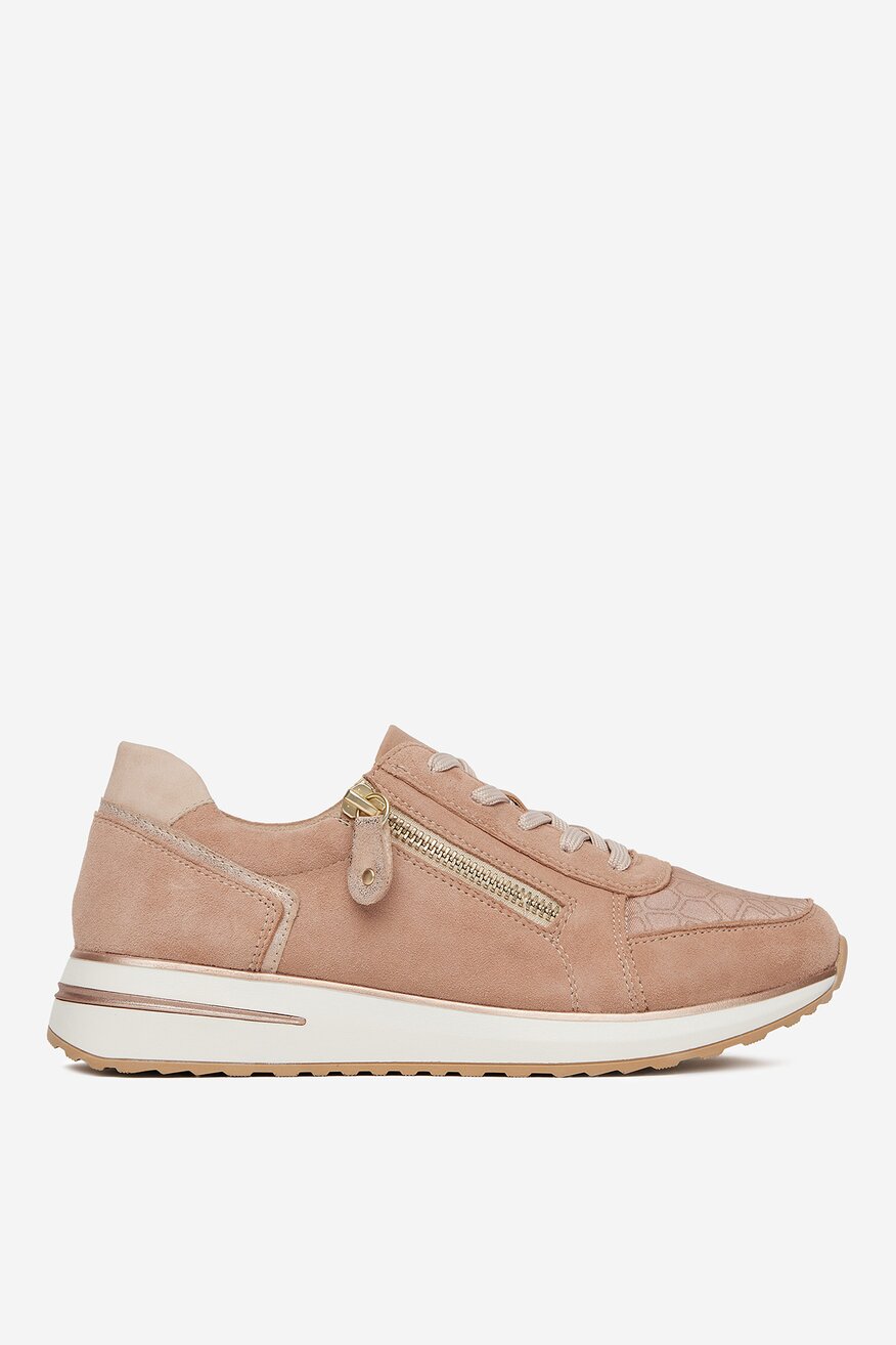 Remonte - Sneakersy zamszowe - 2230074038649