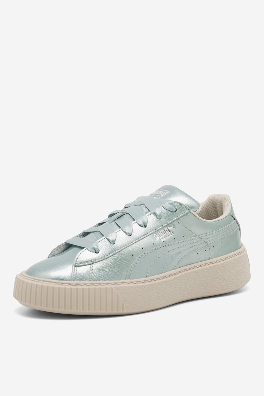 Puma - Skórzane obuwie sportowe - 2230044357855