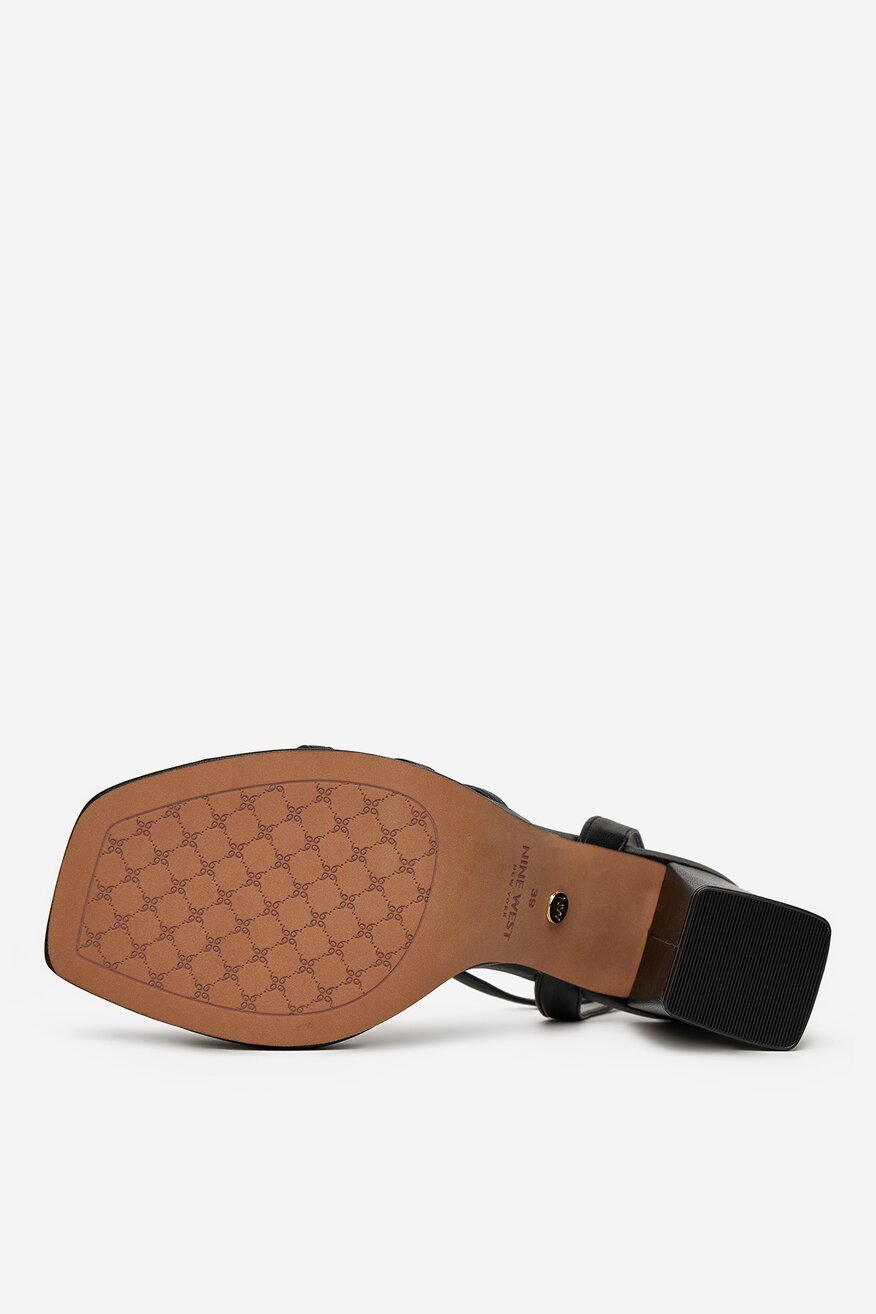 Sandály NINE WEST ČERNÁ - 5906751132678