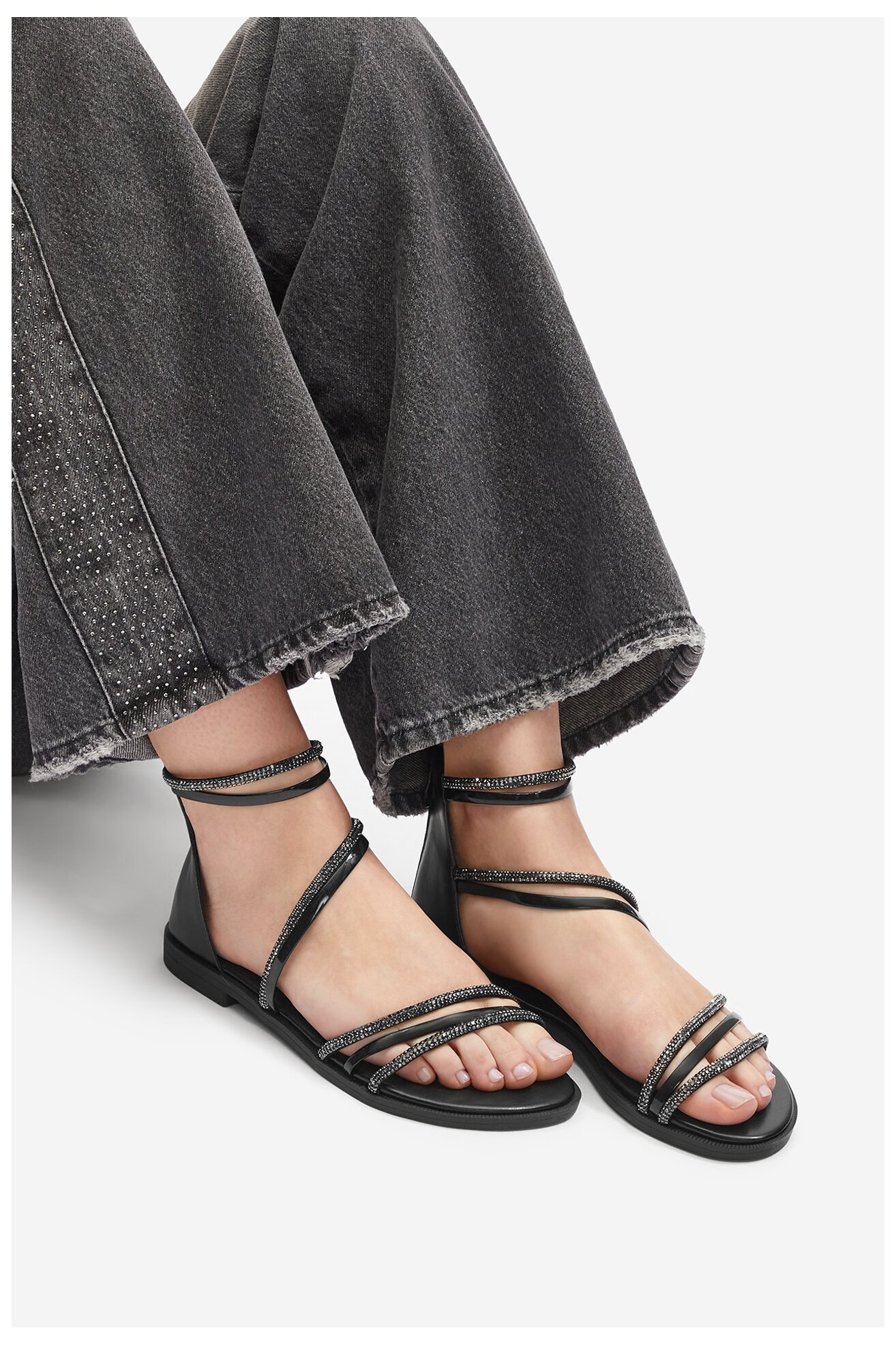 Sandale Jenny SF127-01 CRNA